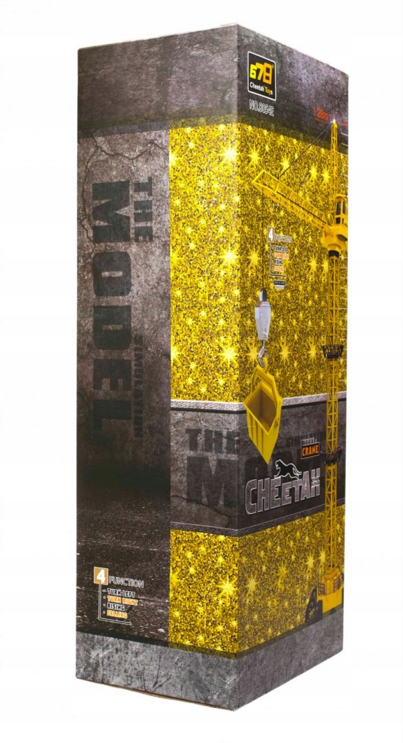 DŹWIG ŻURAW ZDALNIE STEROWANY PILOT RC Z HAKIEM 128CM Marka Kontext