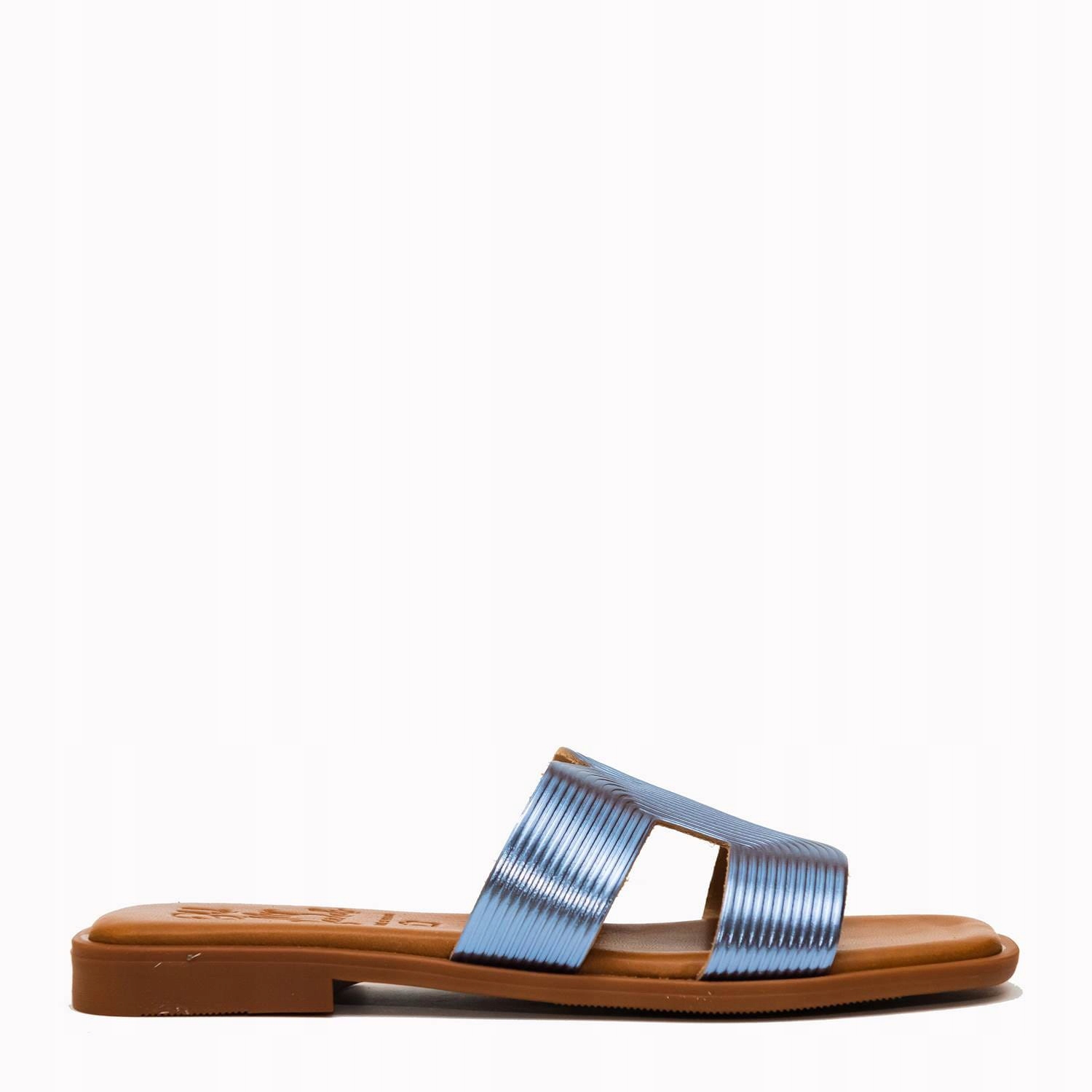 Nazouváky Oh! My Sandals 5327 Blue 37, Modrá