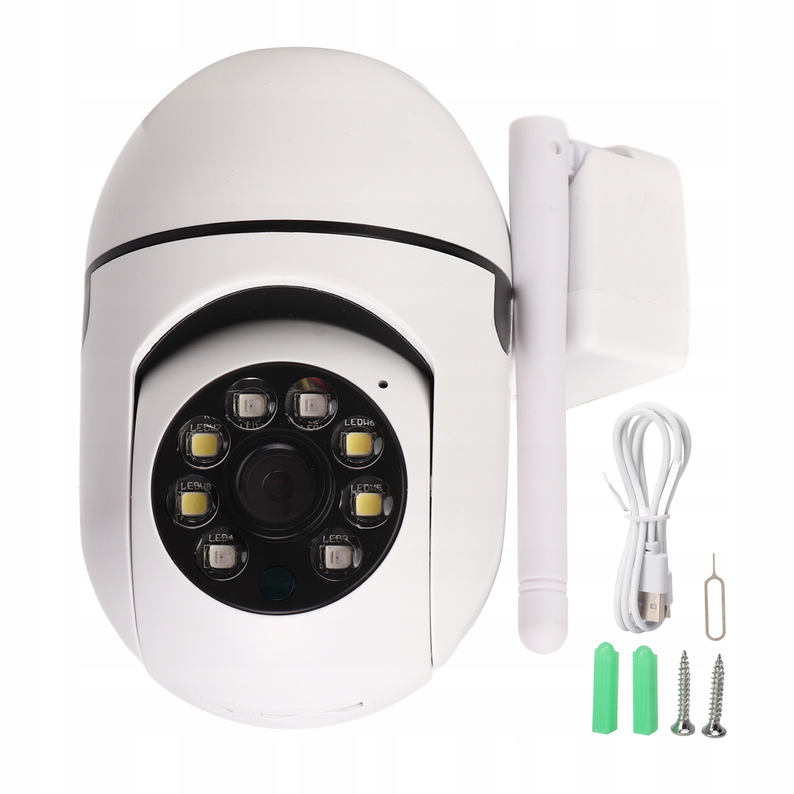 KAMERA IP BEZPIECZEŃSTWA 1080P WIFI WEWNĘTRZNA ZEWNĘTRZNA WIFI HD
