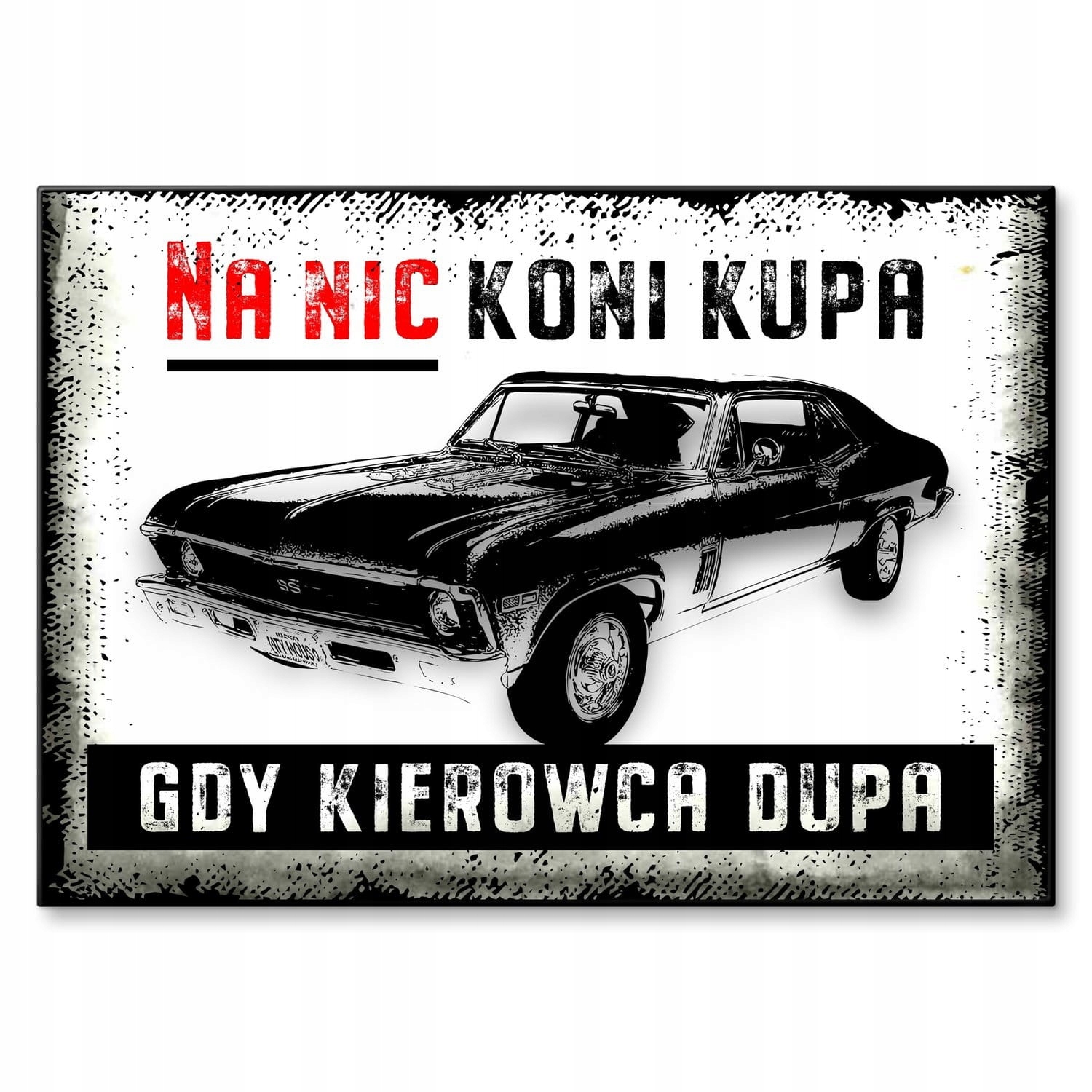 Dárek Kovová Grafika Do Garážového Pokoje
