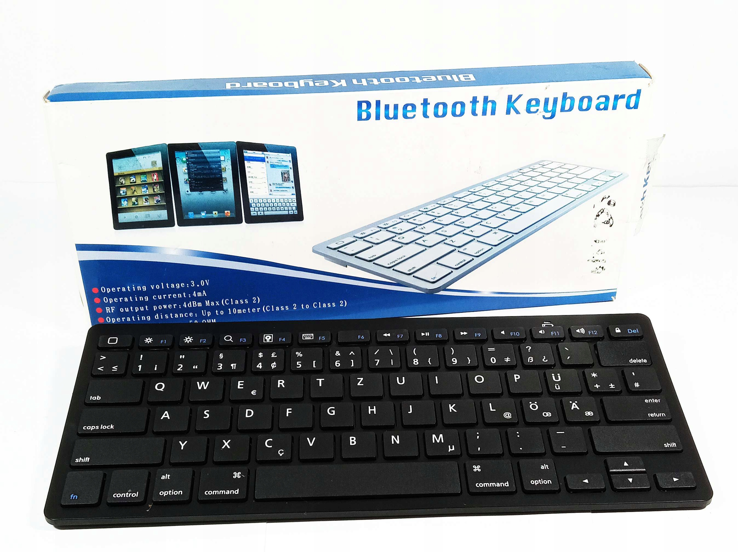 Klawiatura Bluetooth model BKB800 Czarna