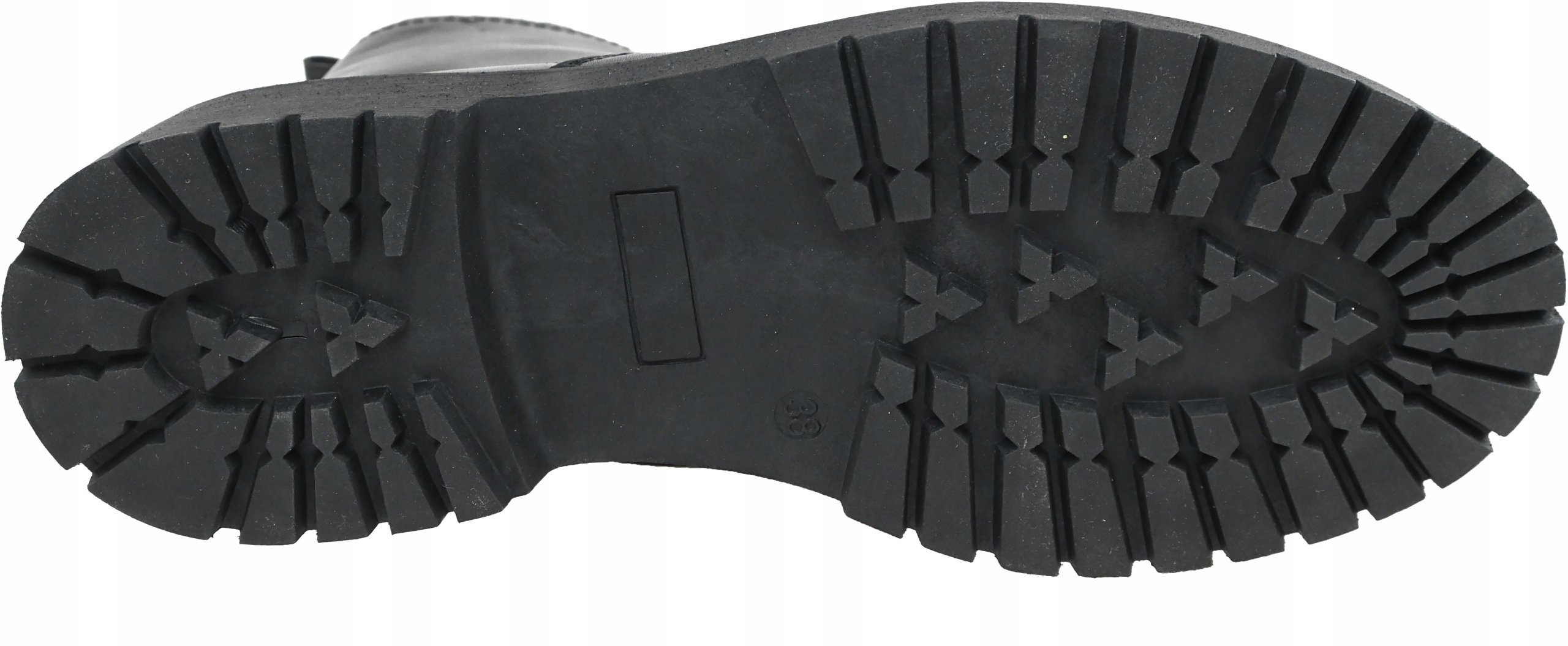 WORKERY TRAPERY SERGIO LEONE TR 759 BLACK PU R.38 Długość wkładki 24.5 cm