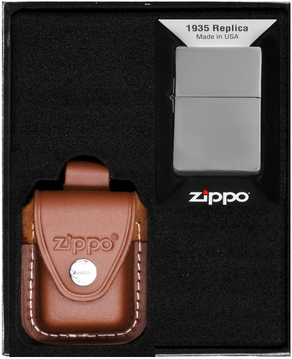 Sada Zippo Zapalovač Replica 1935 dárkový No4