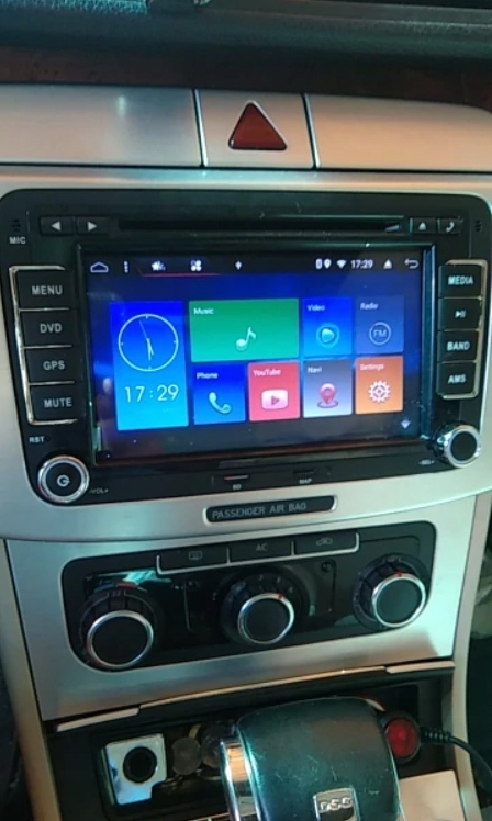 RADIO ANDROID VW PASSAT GOLF SKODA SEAT LEON 4/64 Przekątna ekranu 7