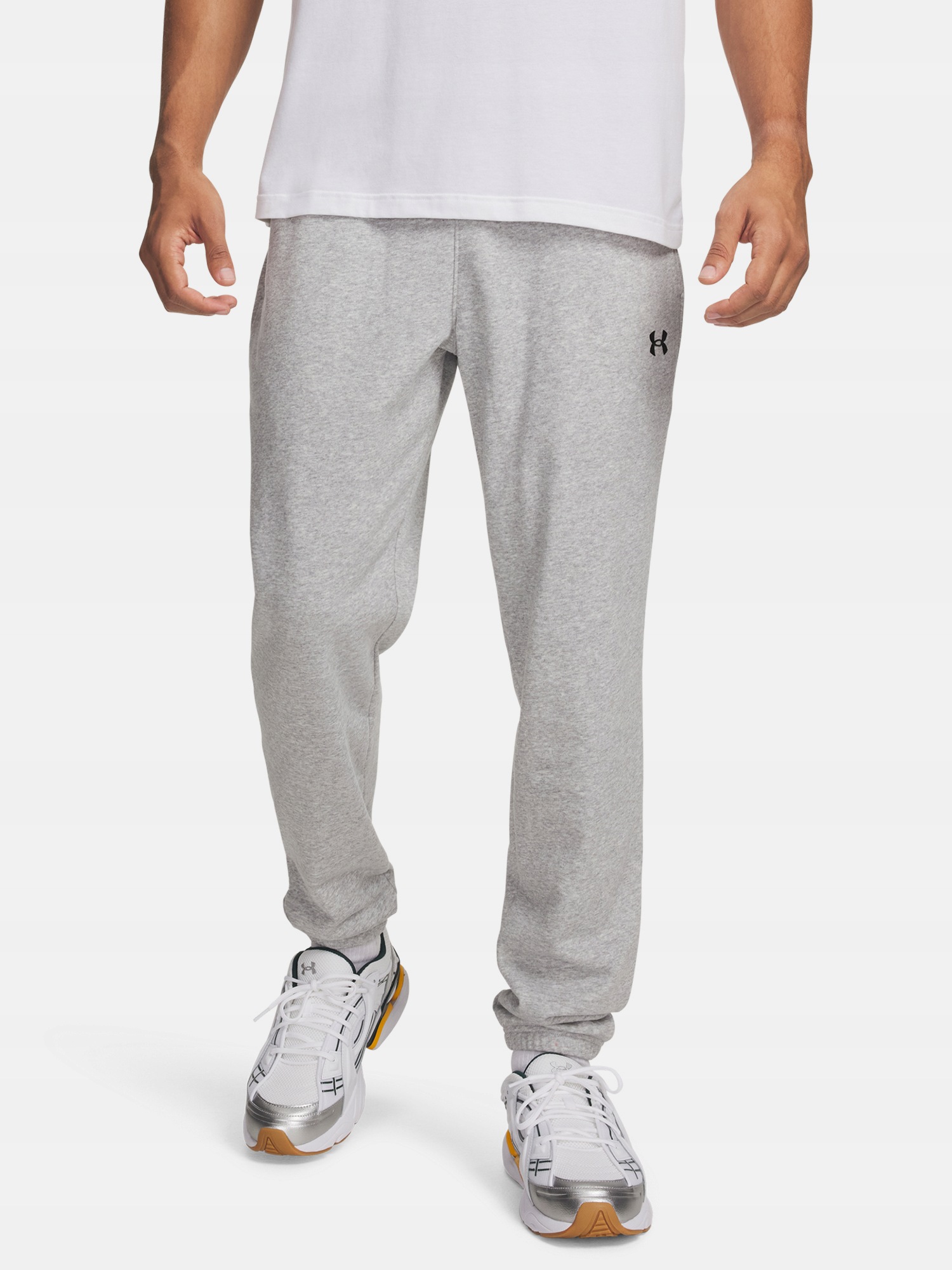 Under Armour Pánské tepláky Under Armour Ua Rival Lw Jogger-GRY