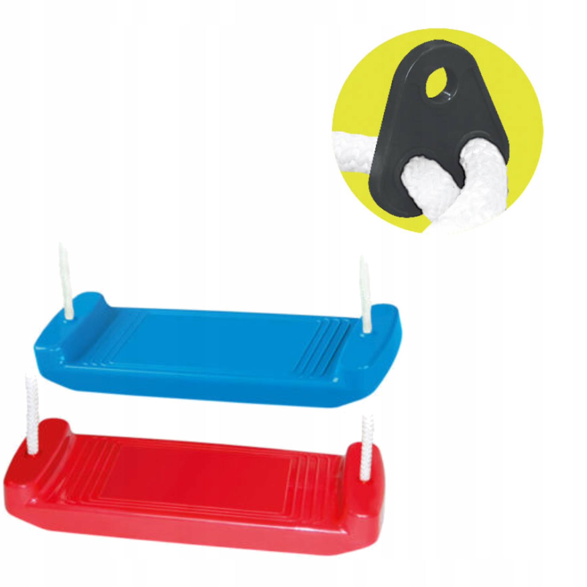 HUŚTAWKA OGRODOWA PROSTA PŁASKA DLA DZIECI MOCNA 100 KG NA PLAC ZABAW Kod producenta 10616