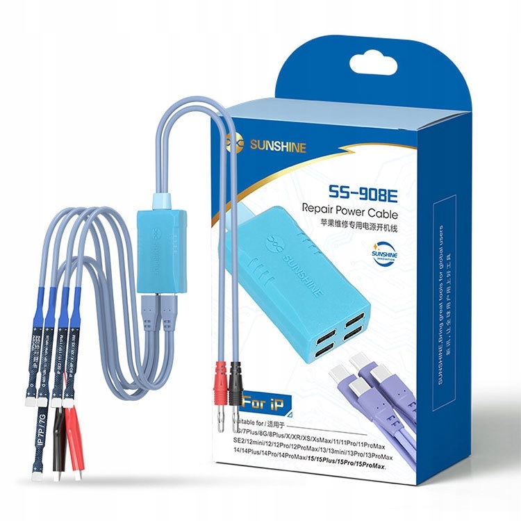 Przewody zasilające do iPhone 7-15PM Sunshine SS-908E