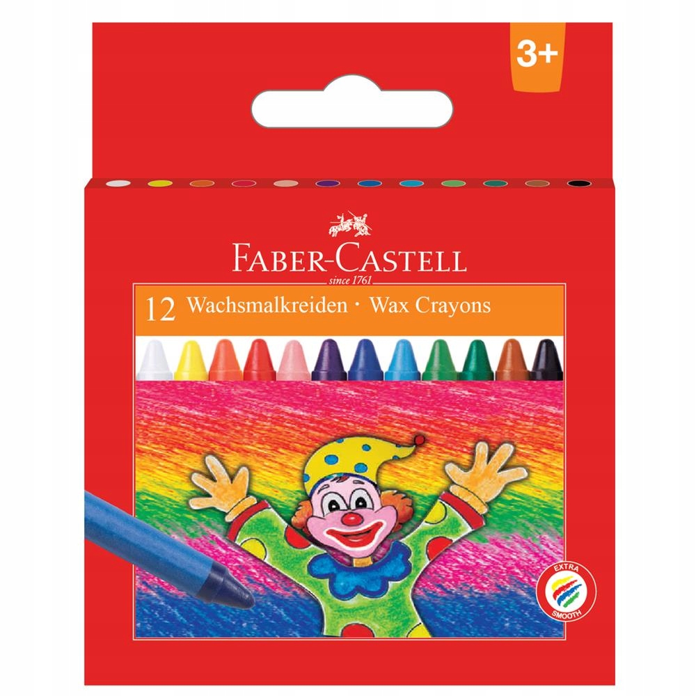 

Kredki woskowe świecowe Faber Castell