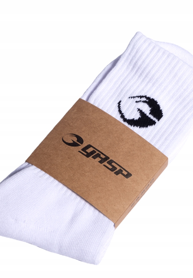 Skarpety Męskie Treningowe Sportowe Na Siłownie Gasp Crew Socks