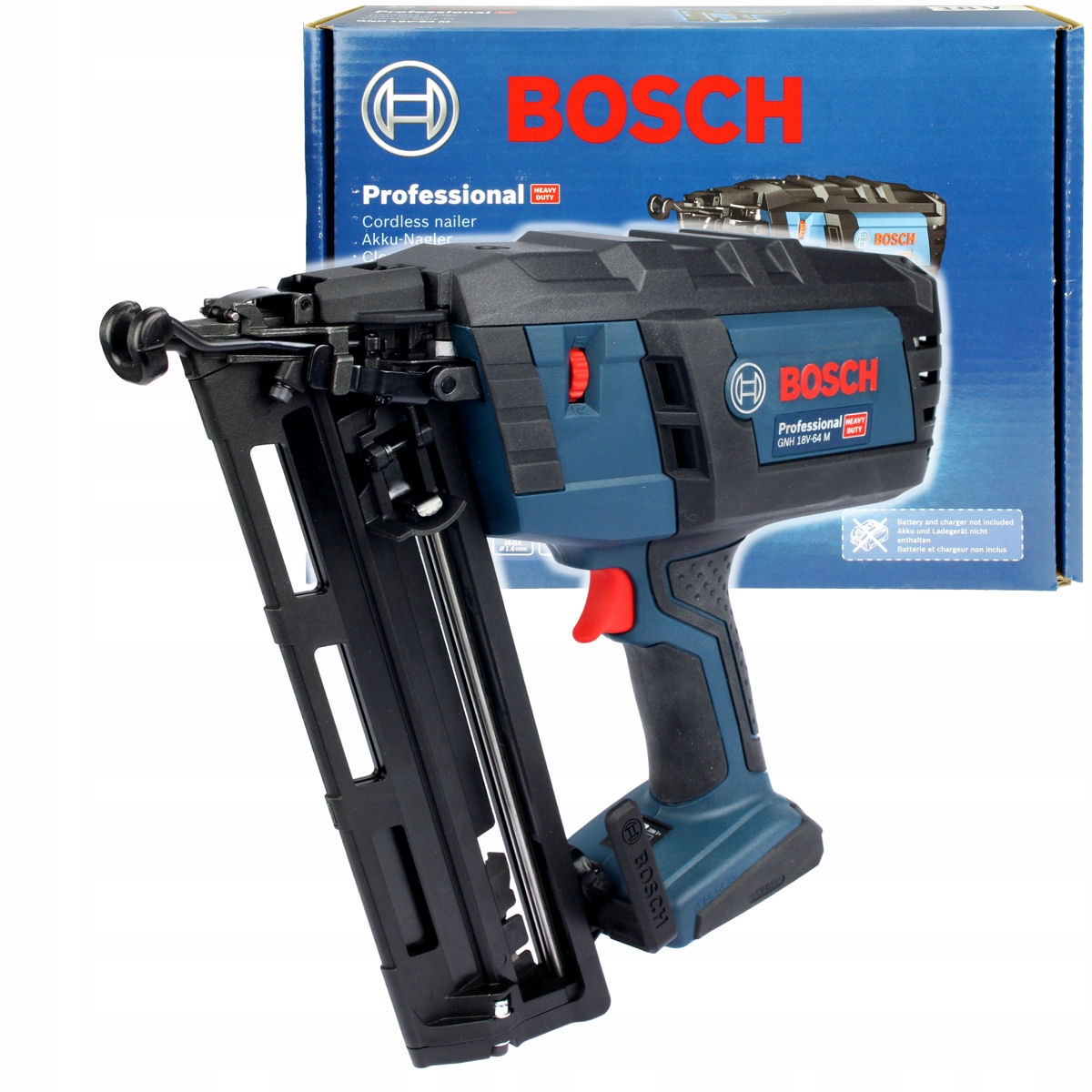 

Gwoździarka Gnh 18V-64 M Bosch Korpus