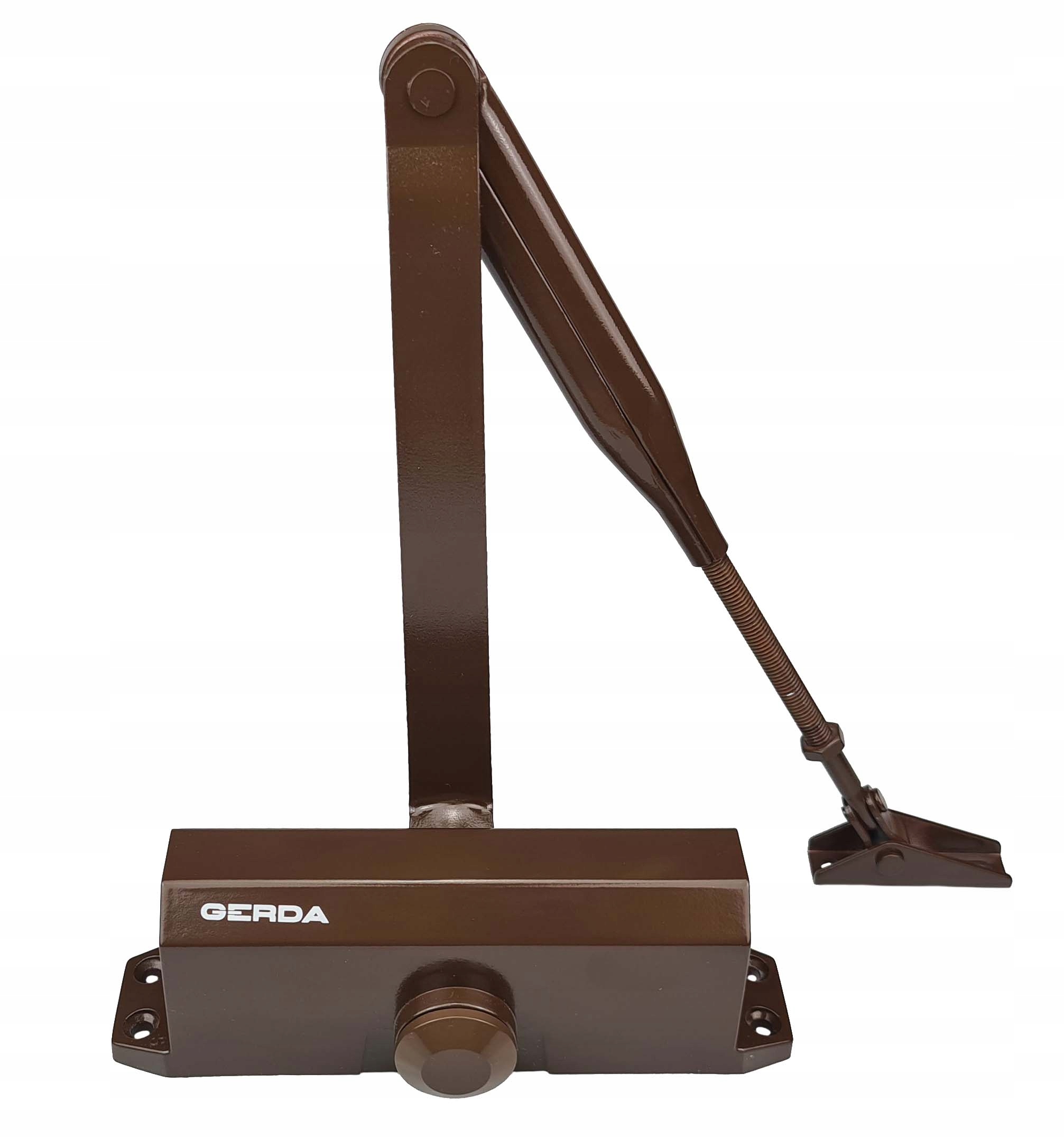 SAMOZAMYKACZ DRZWIOWY GERDA GD500 BRĄZOWY 65 KG Zastosowanie do drzwi wewnętrznych