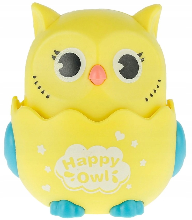 JEŻDŻĄCA SÓWKA UCIEKAJĄCA SOWA NA KÓŁKACH RÓŻNE KOLORY Wiek dziecka 12 m +