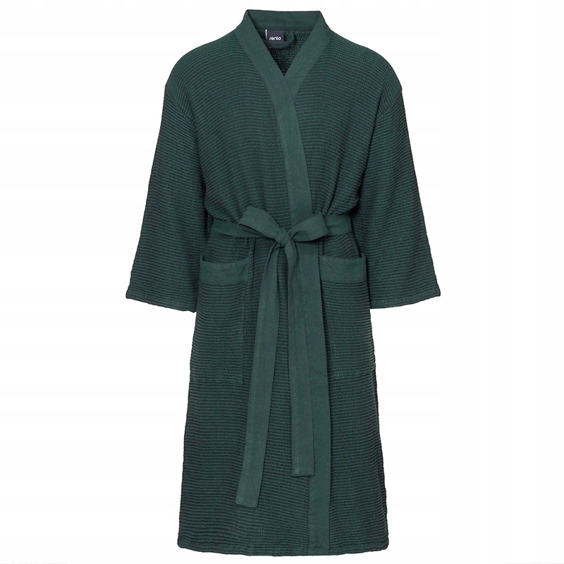 Saunový župan Rento Zelený S/m Luxus a pohodlí z Finska