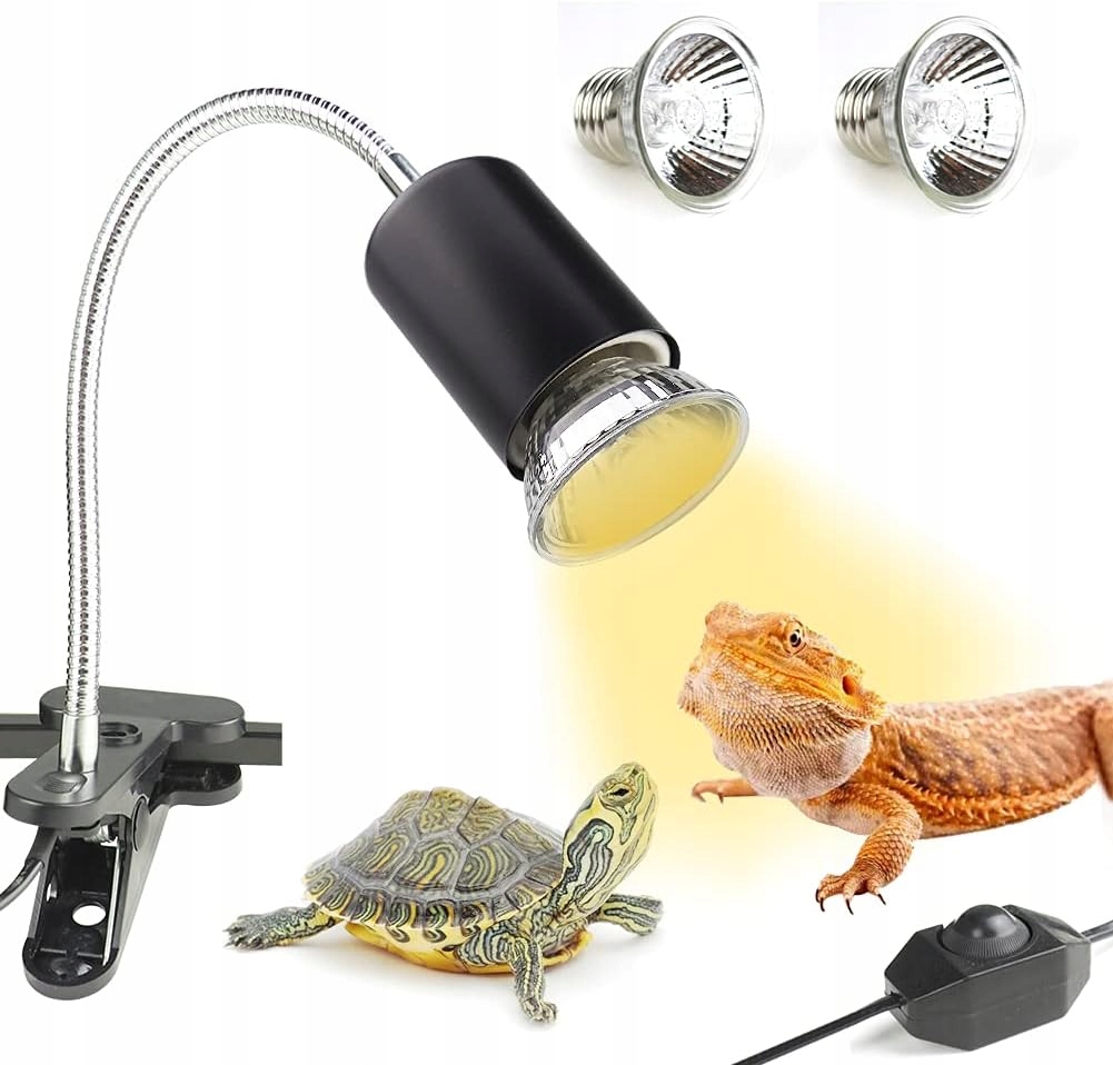 Levně Výhřevná Lampa S Želvou Terária,lampa Na Vyhřívání Želv 50W