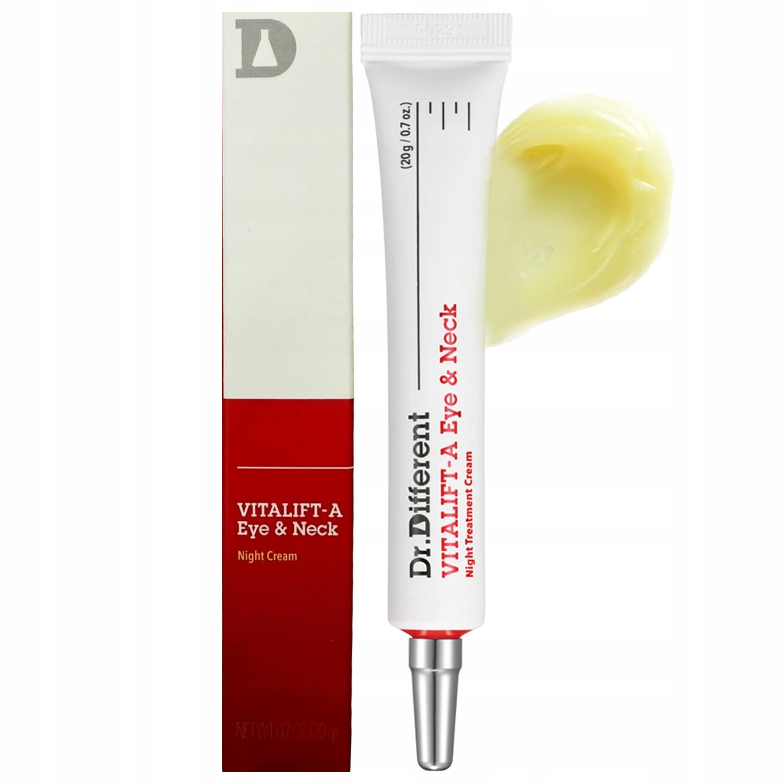 Krem z retinalem pod oczy i na szyję Dr.Different Vitalift-a Eye & Neck 20g