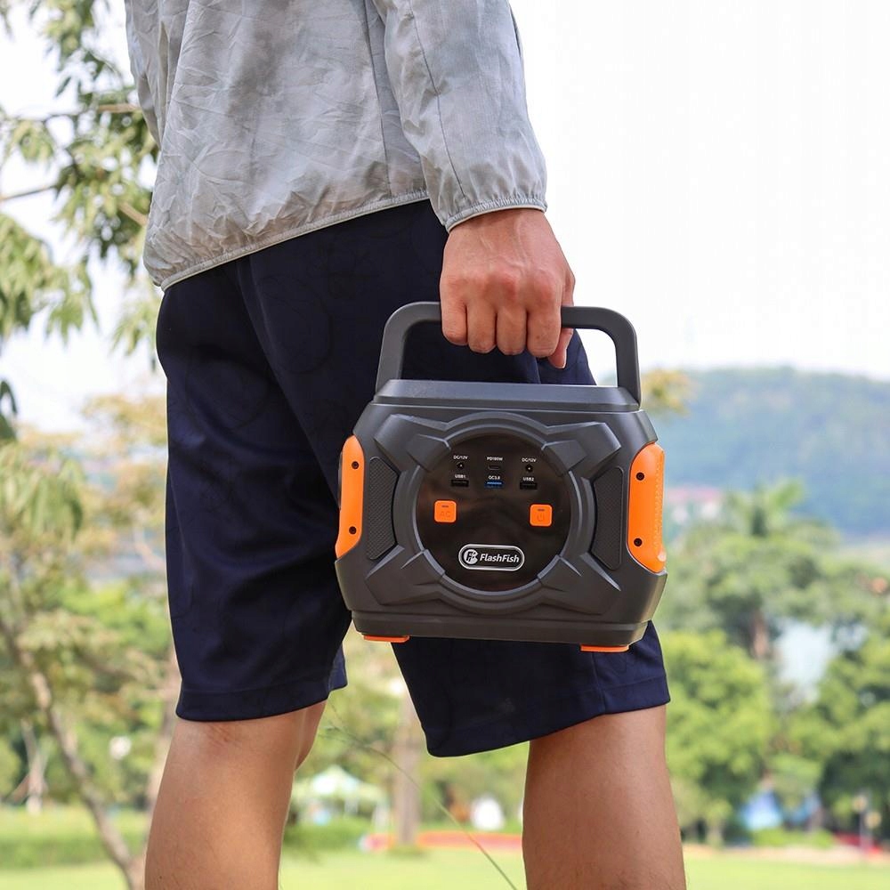 Flashfish POWERBANK STACJA ZASILANIA SOLARNY 292Wh Napięcie 230 V