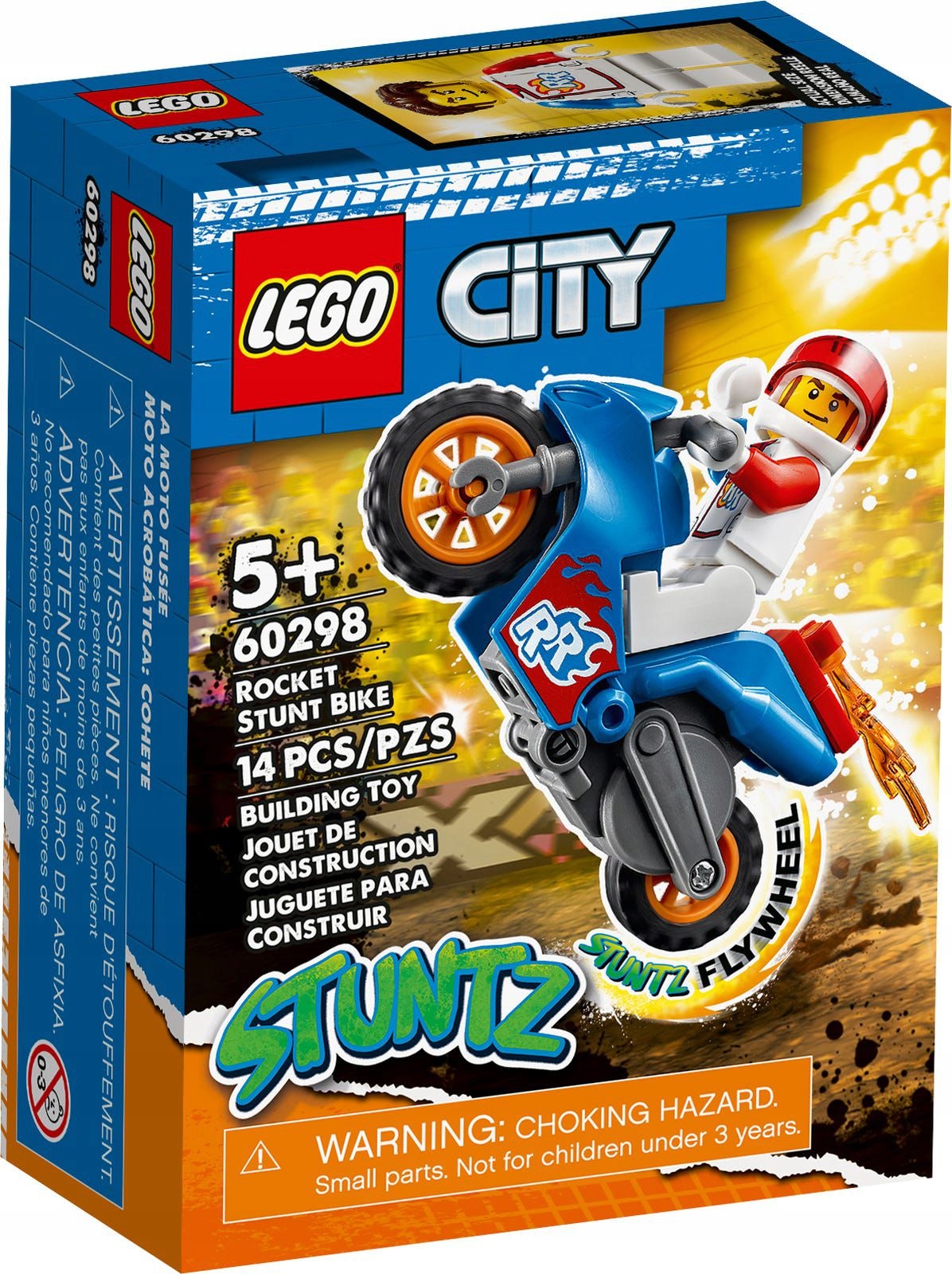 

Lego 60298 City Rakietowy Motocykl Kaskaderski