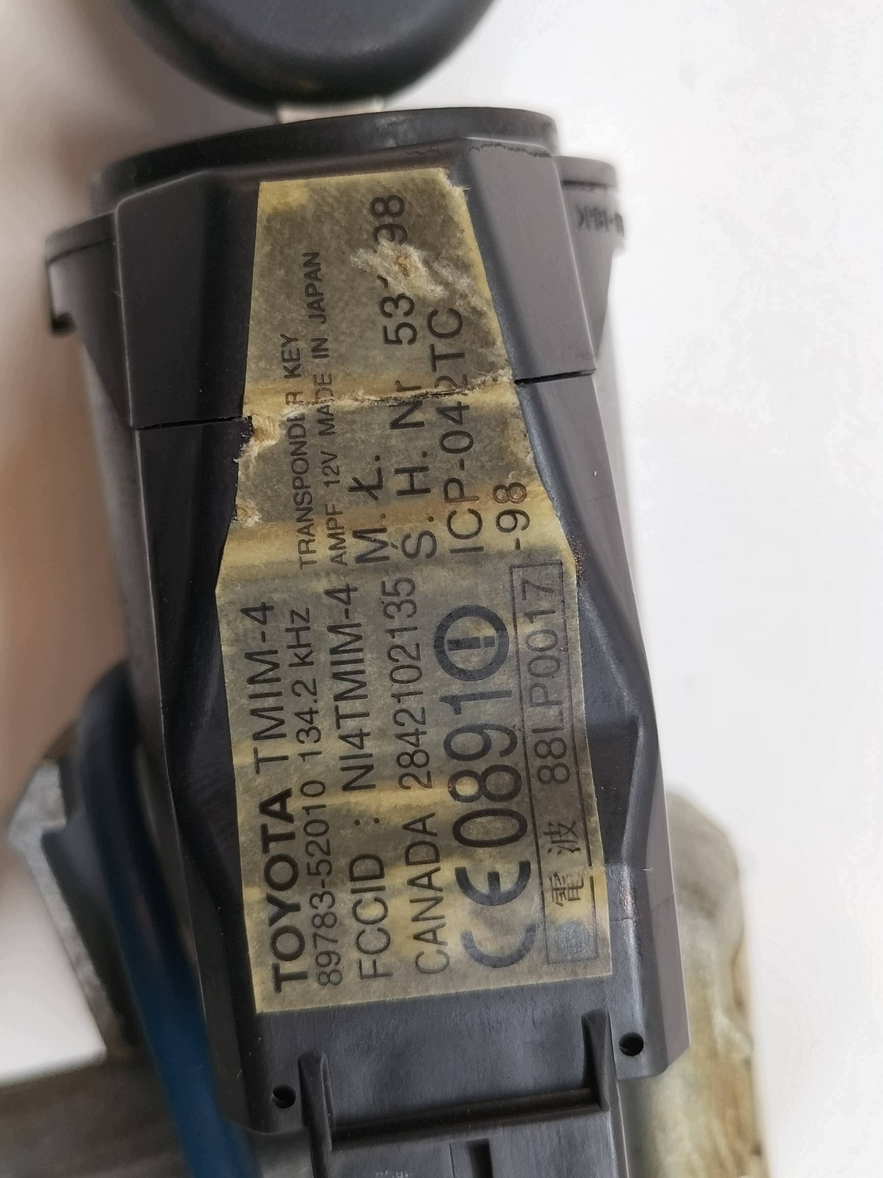ignition 8978352010 Toyota Corolla IX (2000-2006)