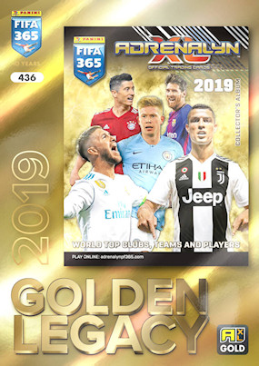 2025 Panini Adrenalyn XL Fifa 365 436 Golden Legacy 2019