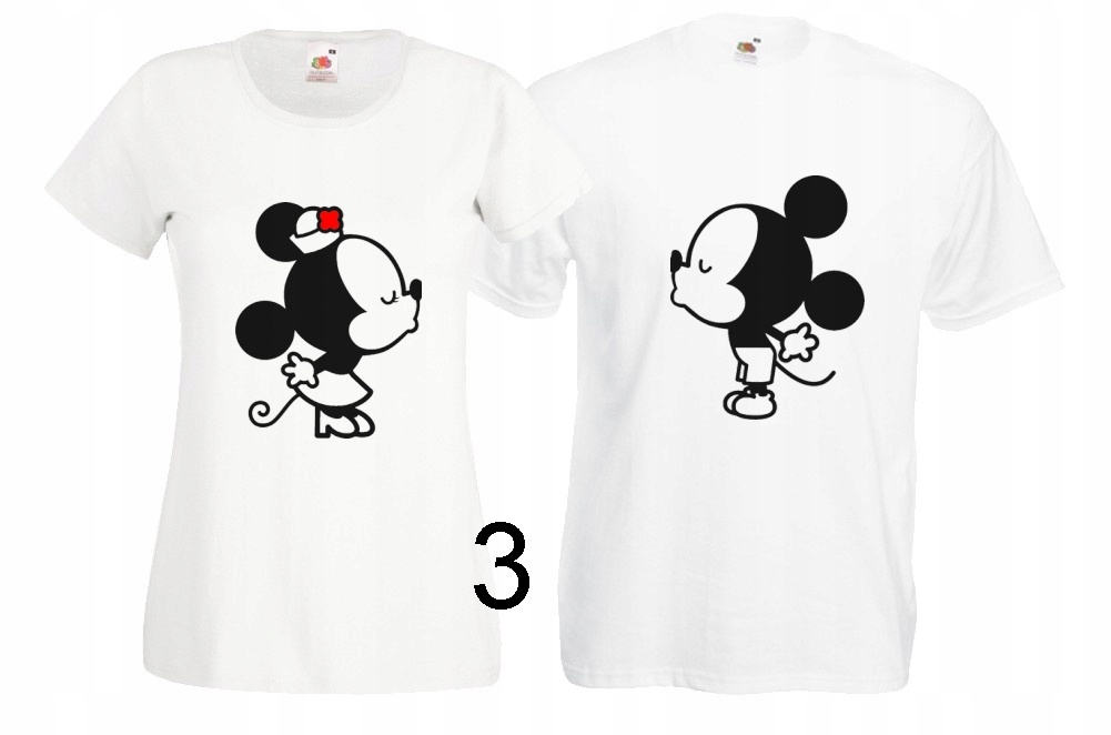 

Dwie Koszulki Dla Zakochanych Par Walentynki