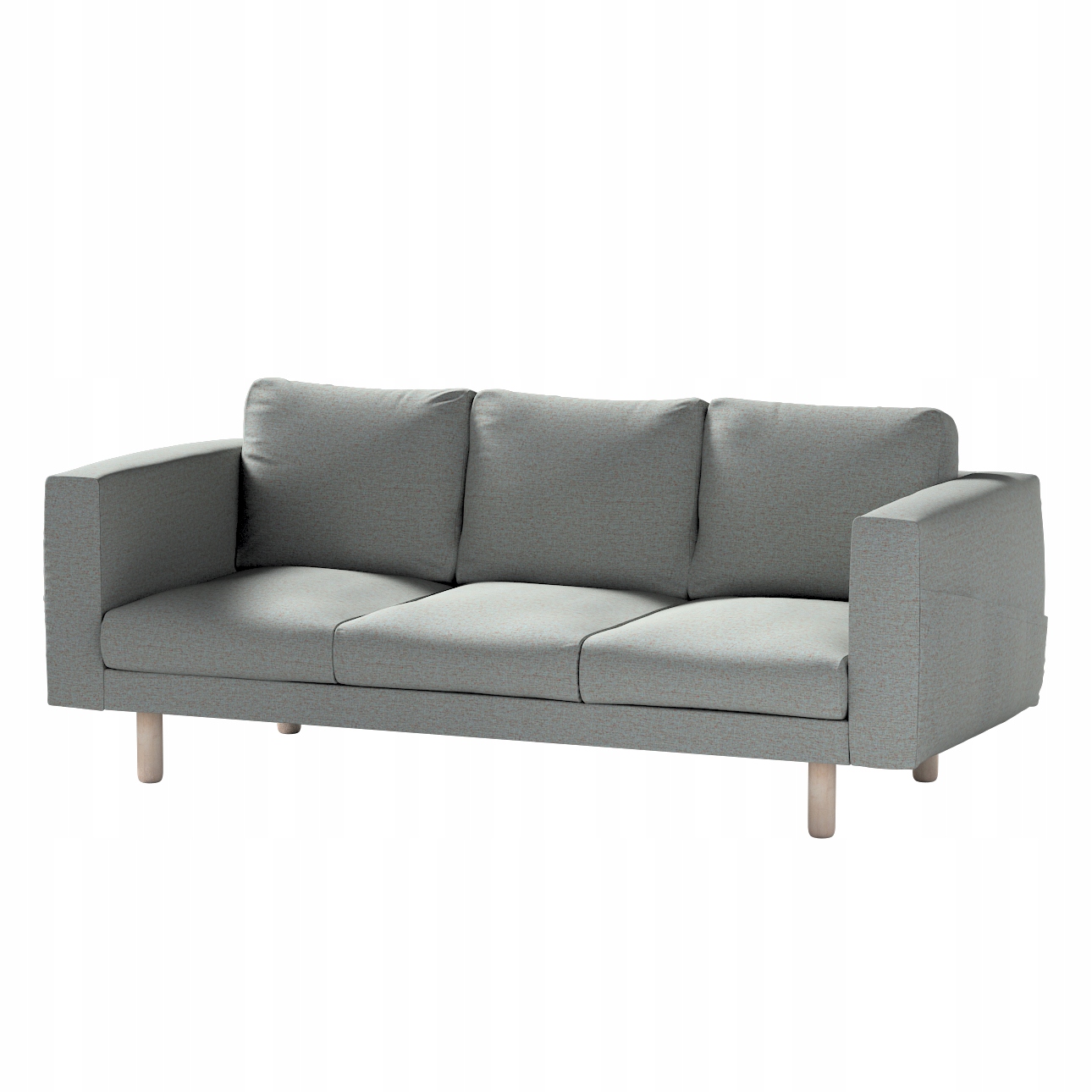 Dekoria potah na 3-místnou pohovku Norsborg Ikea, modrý