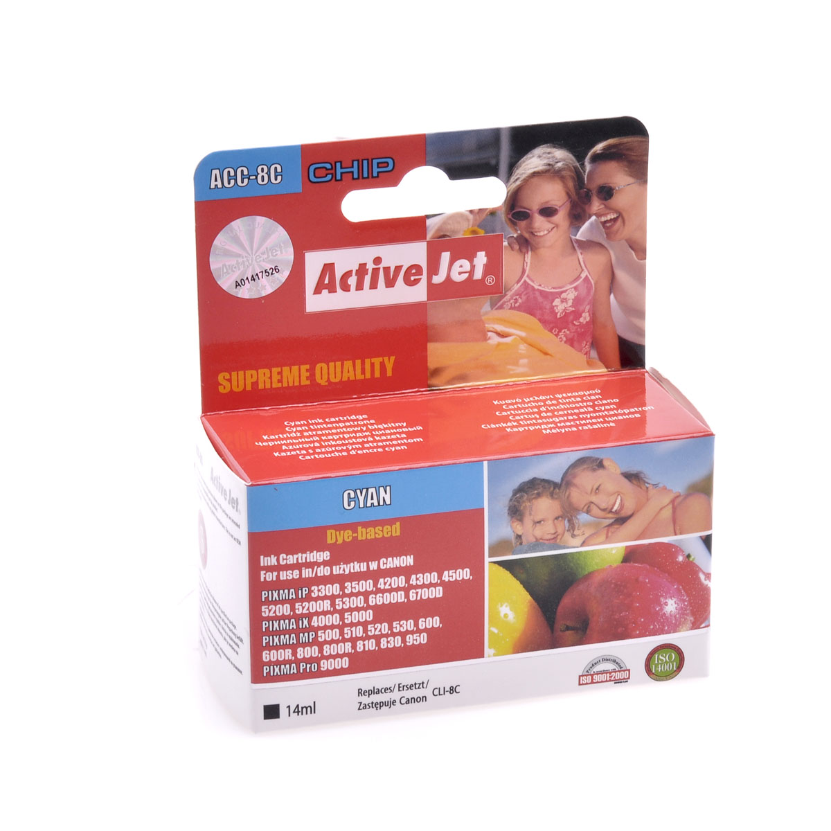 ACJ-ACC-8C Tusz ActiveJet do drukarki Canon (CLI-