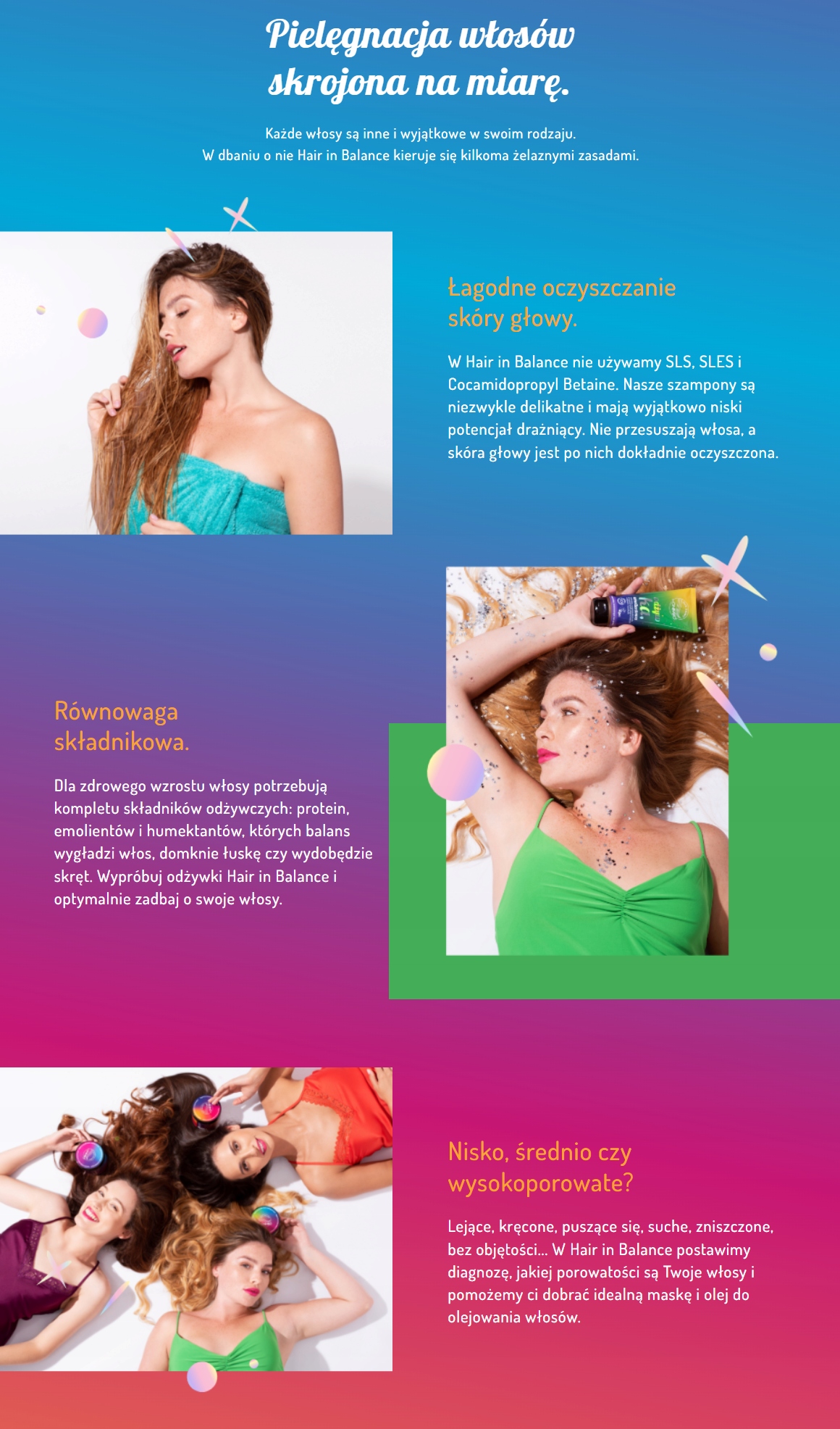 ONLYBIO HAIR BALANCE MASKA DO WŁOSÓW NISKOPOROWATYCH NAWILŻAJĄCA NATURALNA Marka OnlyBio