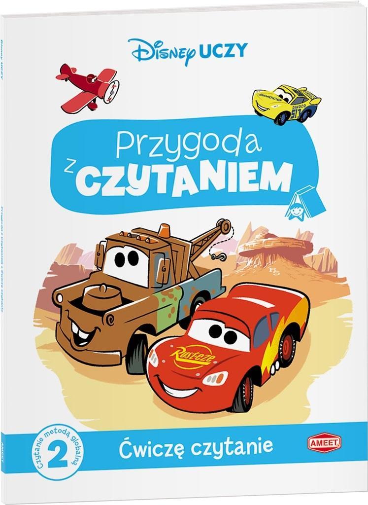 DISNEY UCZY. AUTA. PRZYGODA Z CZYTANIEM PRACA ZBIOROWA
