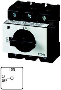 P3-100/IVS Odpojovač Zapnuto/vypnuto