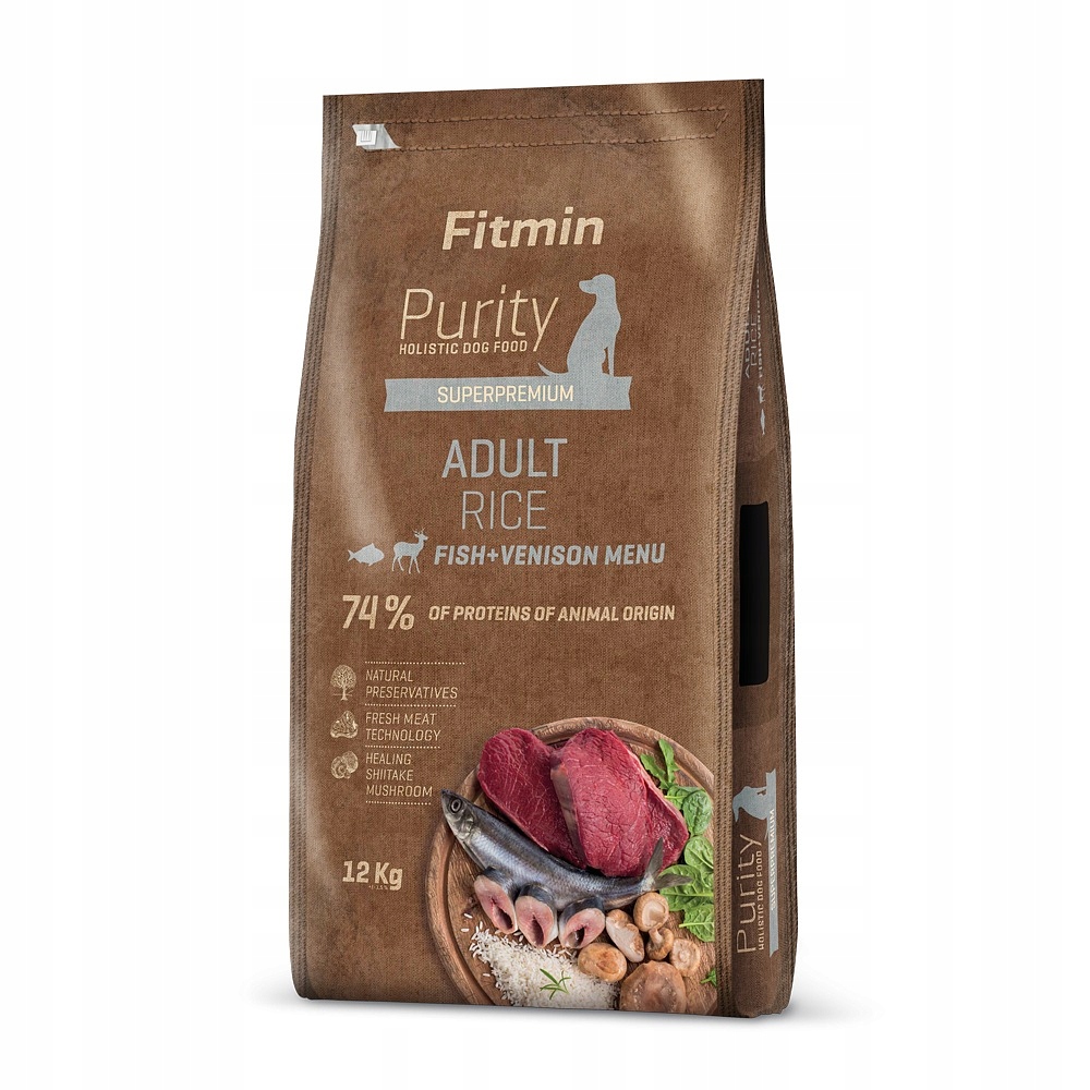 Fitmin Dog Purity Adult Fish & Venison 12kg