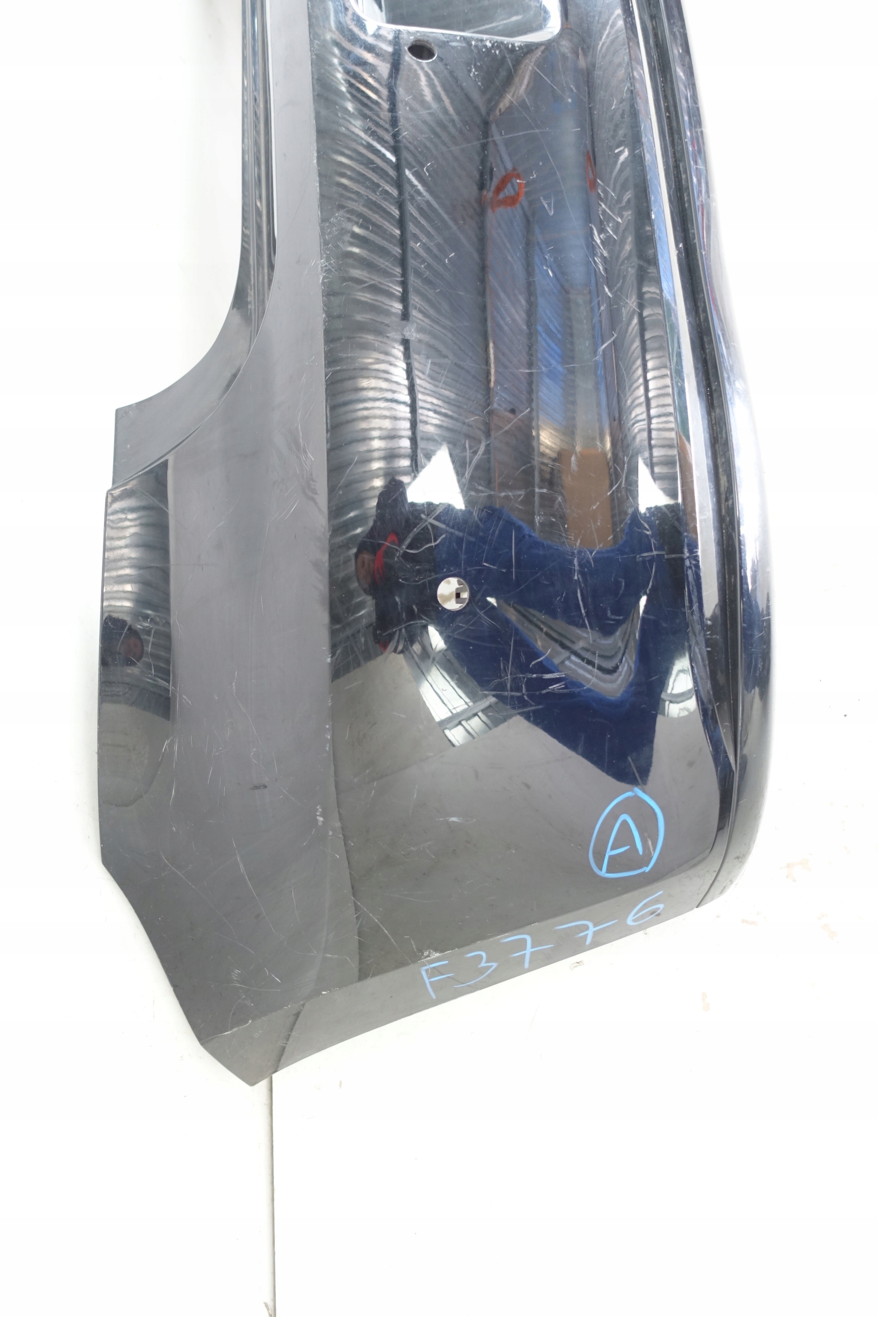 VW POLO V 5 6R 2009- bumper rear part rear 6R6807421BK