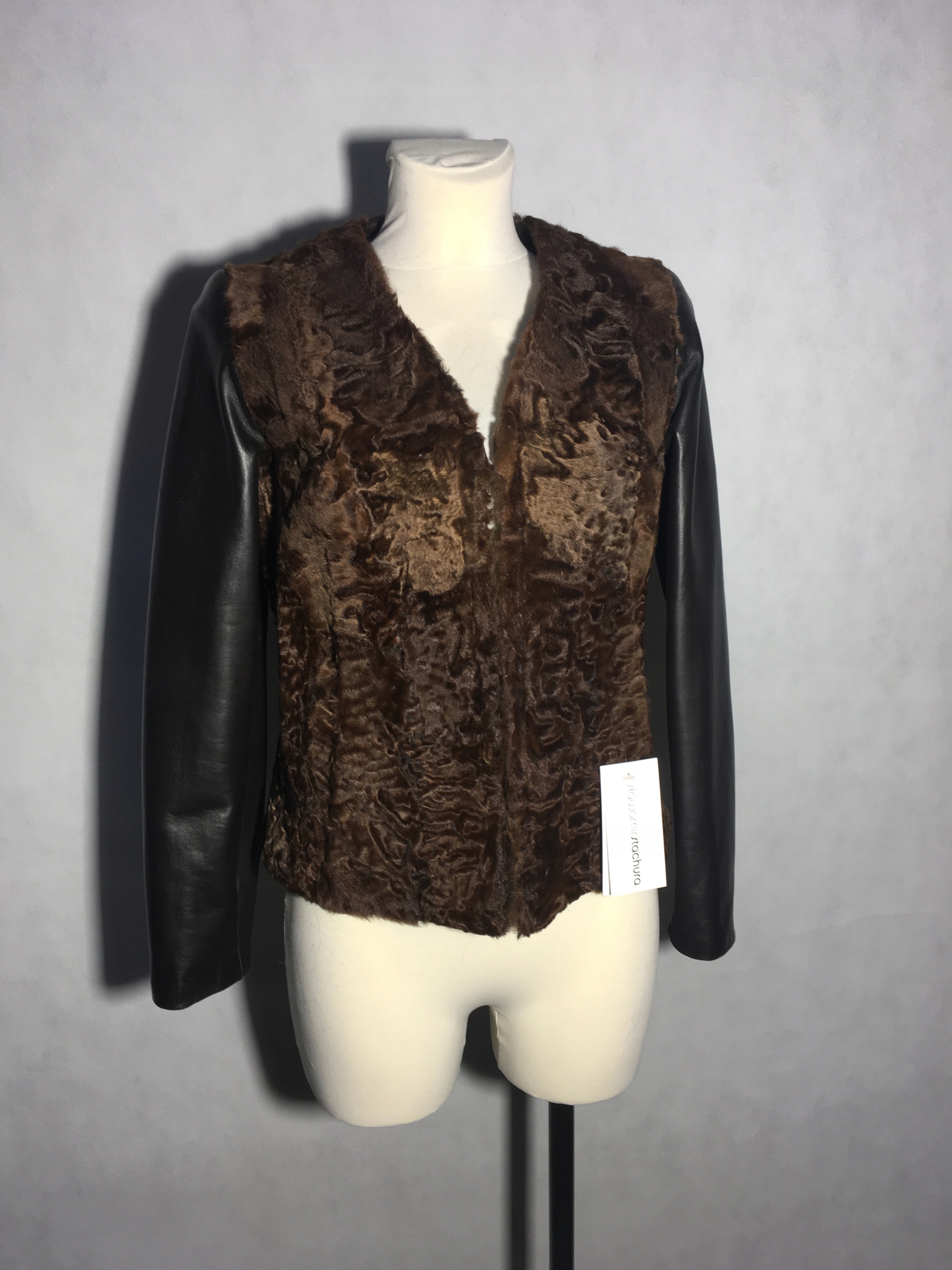 Futro Naturalne KARAKUŁY M Wyprzedaż 193