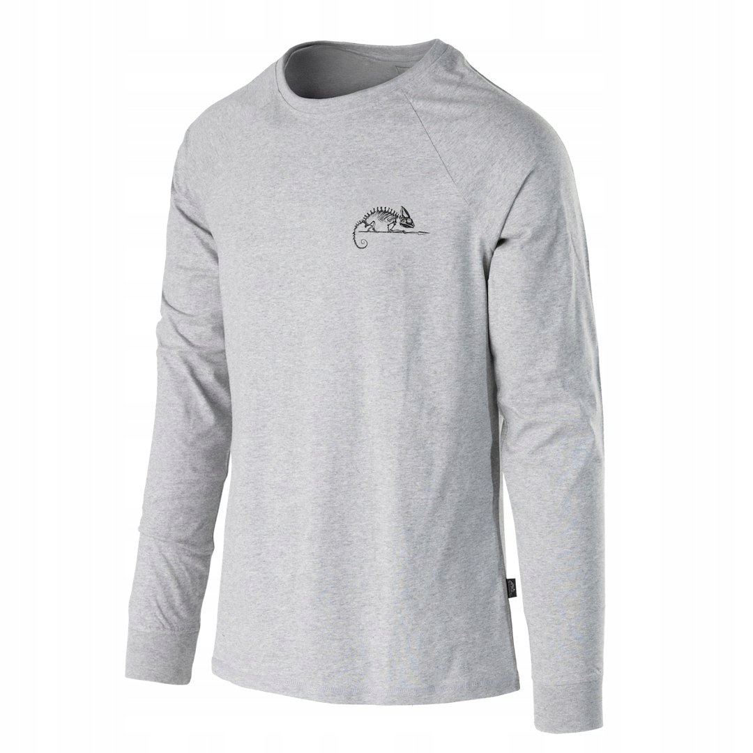 Tričko s dlouhým rukávem (Helikon-Tex Logo) středně šedá