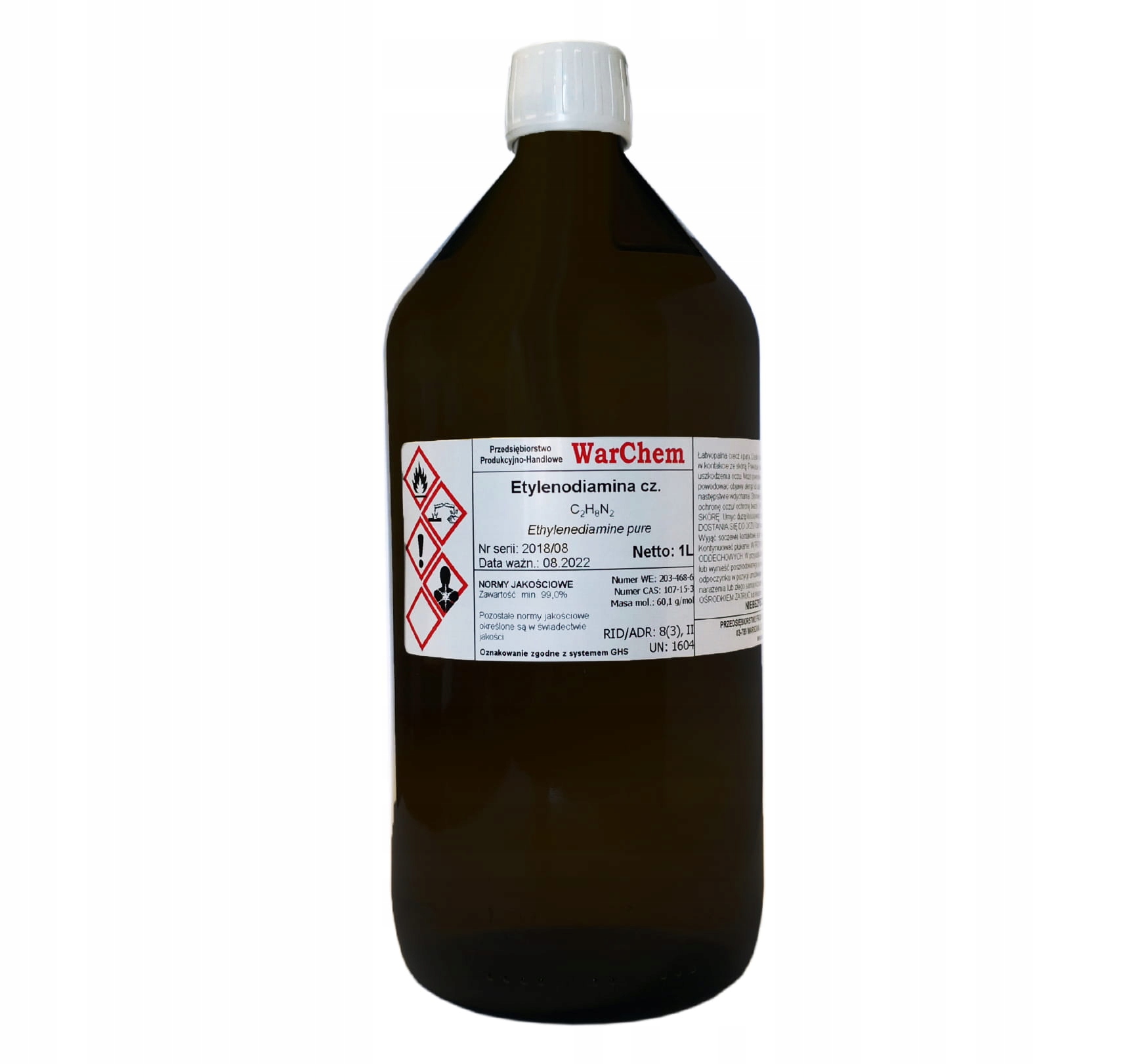 

Etylenodiamina czysta 1L