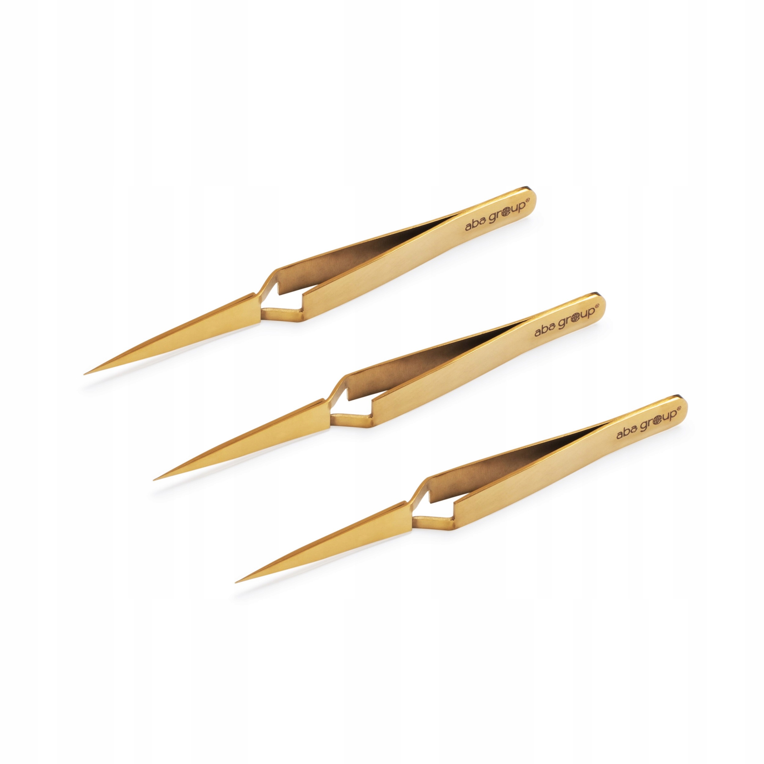 Samosvorná pinzeta S-176-B, sada 3 ks Aba Group