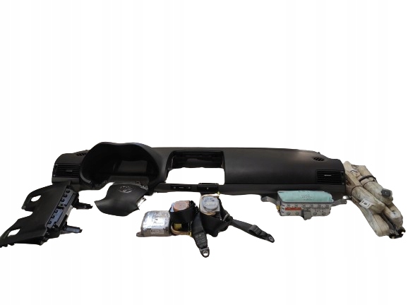 TOYOTA AVENSIS 2 II T25 03- DESKA KONSOLA PODUSZKI PASY MODUŁ