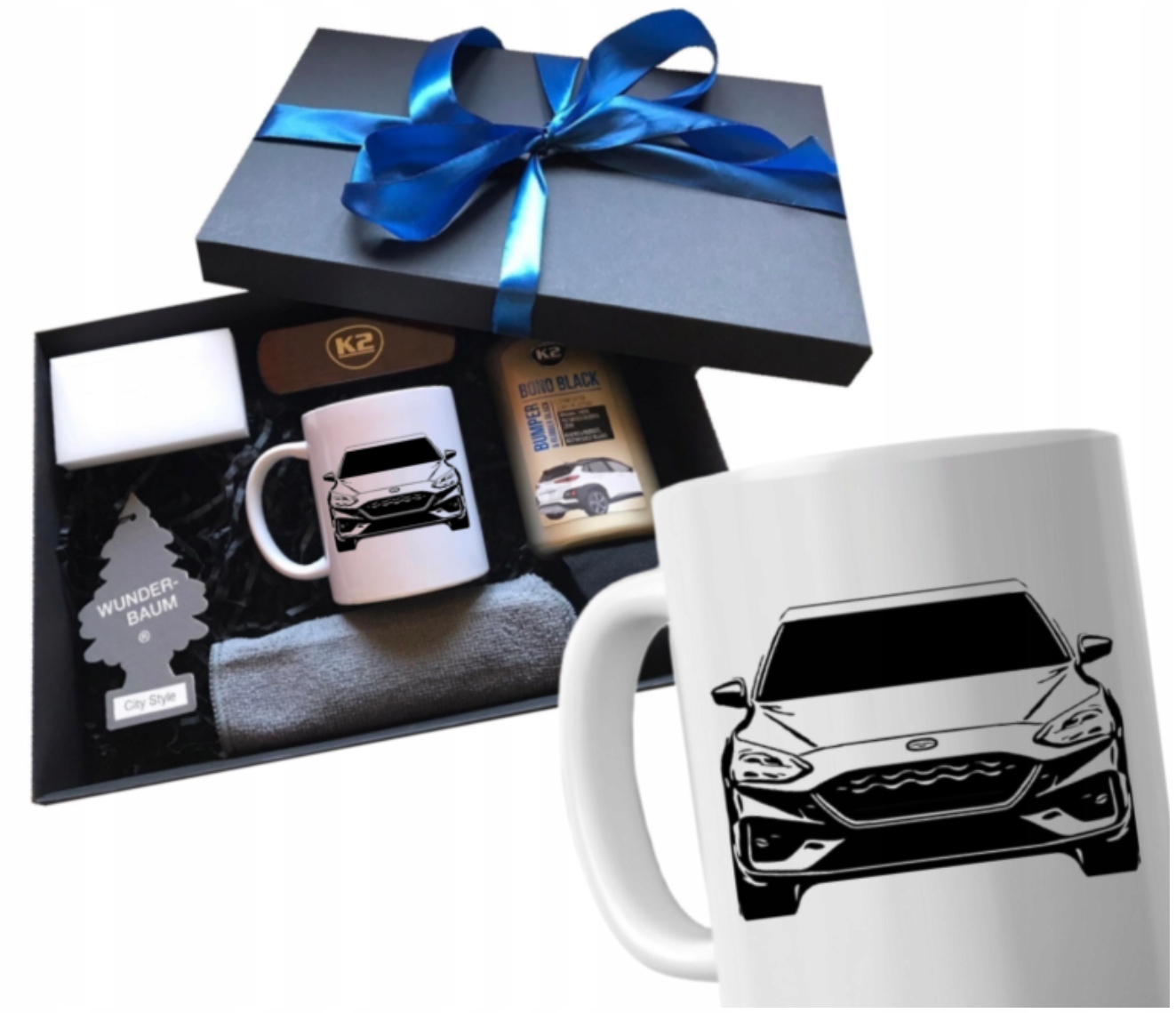 Dárková sada hrnku dárek pro řidiče auta Ford pro kluka na Vánoce