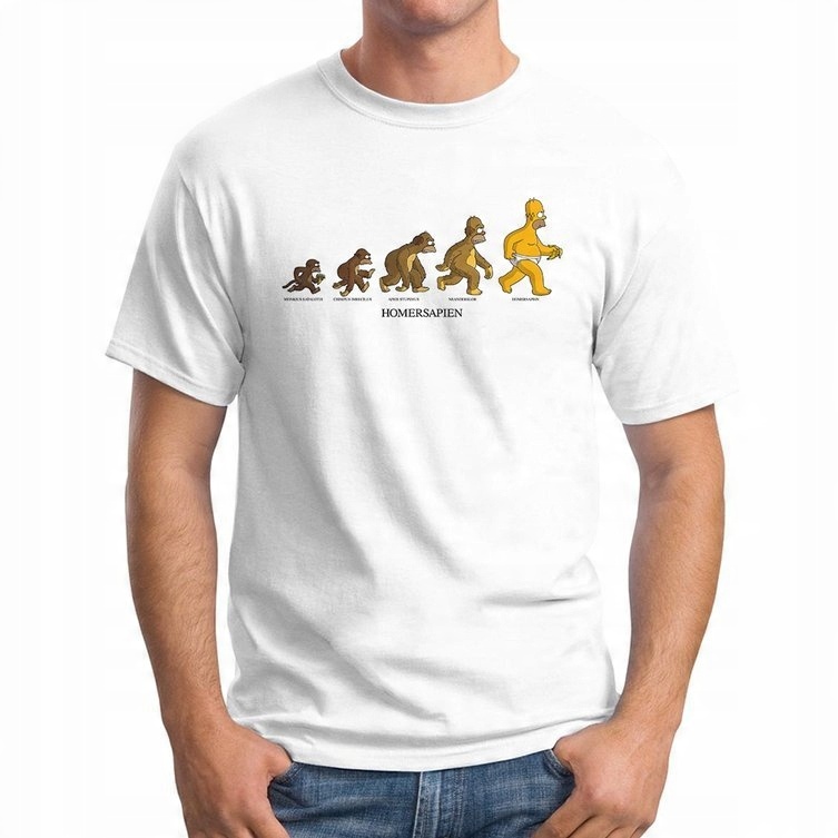 

Koszulka T-Shirt Evolution of Homer S