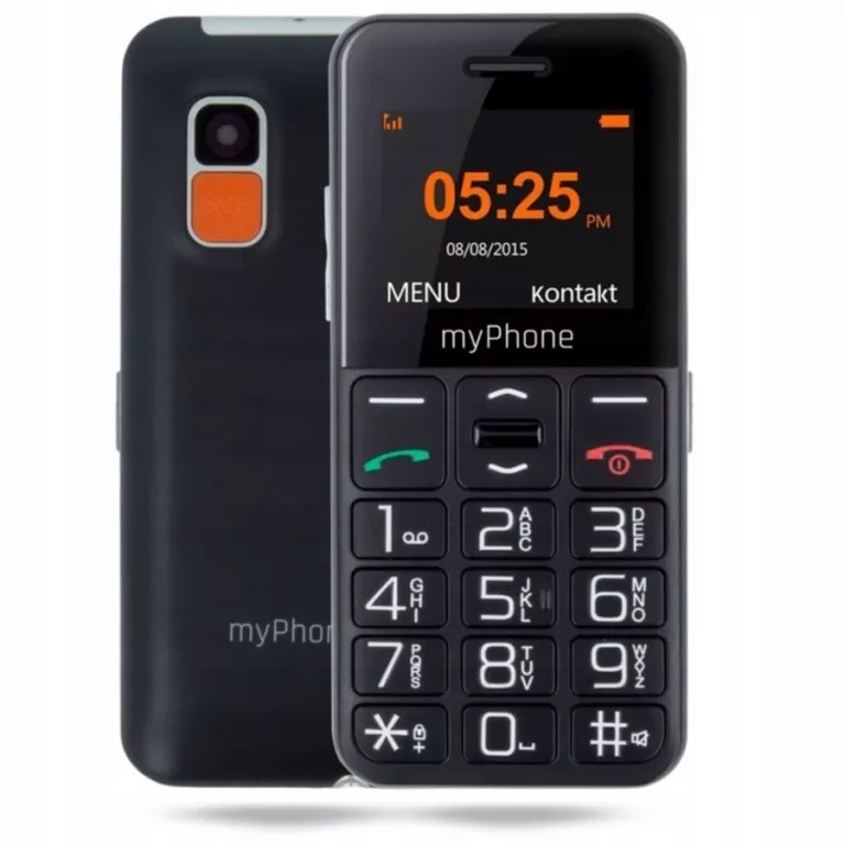 Telefon Komórkowy Myphone Halo Easy Dla Seniora Z Klawiaturą Sos Głośny