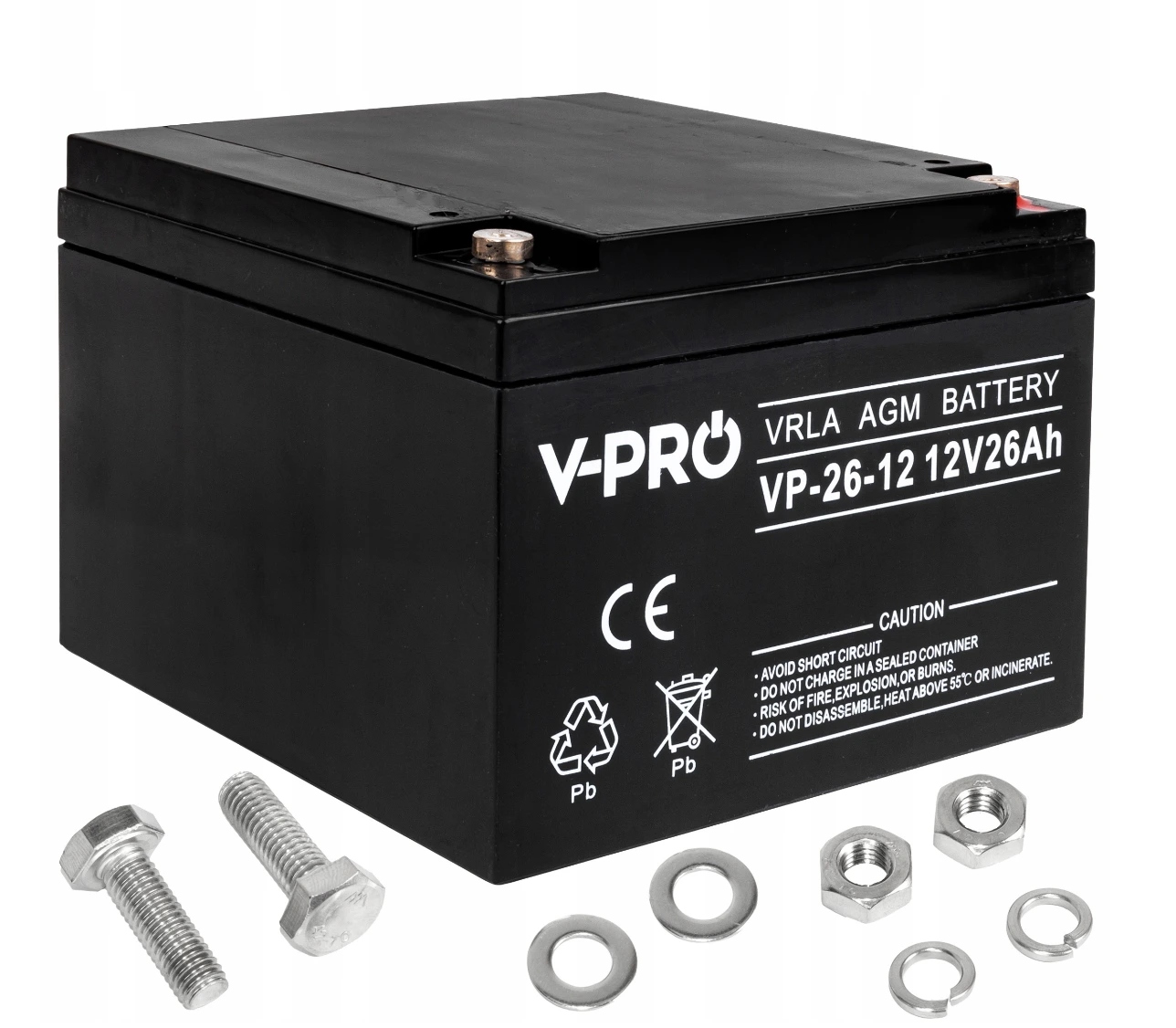 Batéria Agm Vpro 12V 26Ah