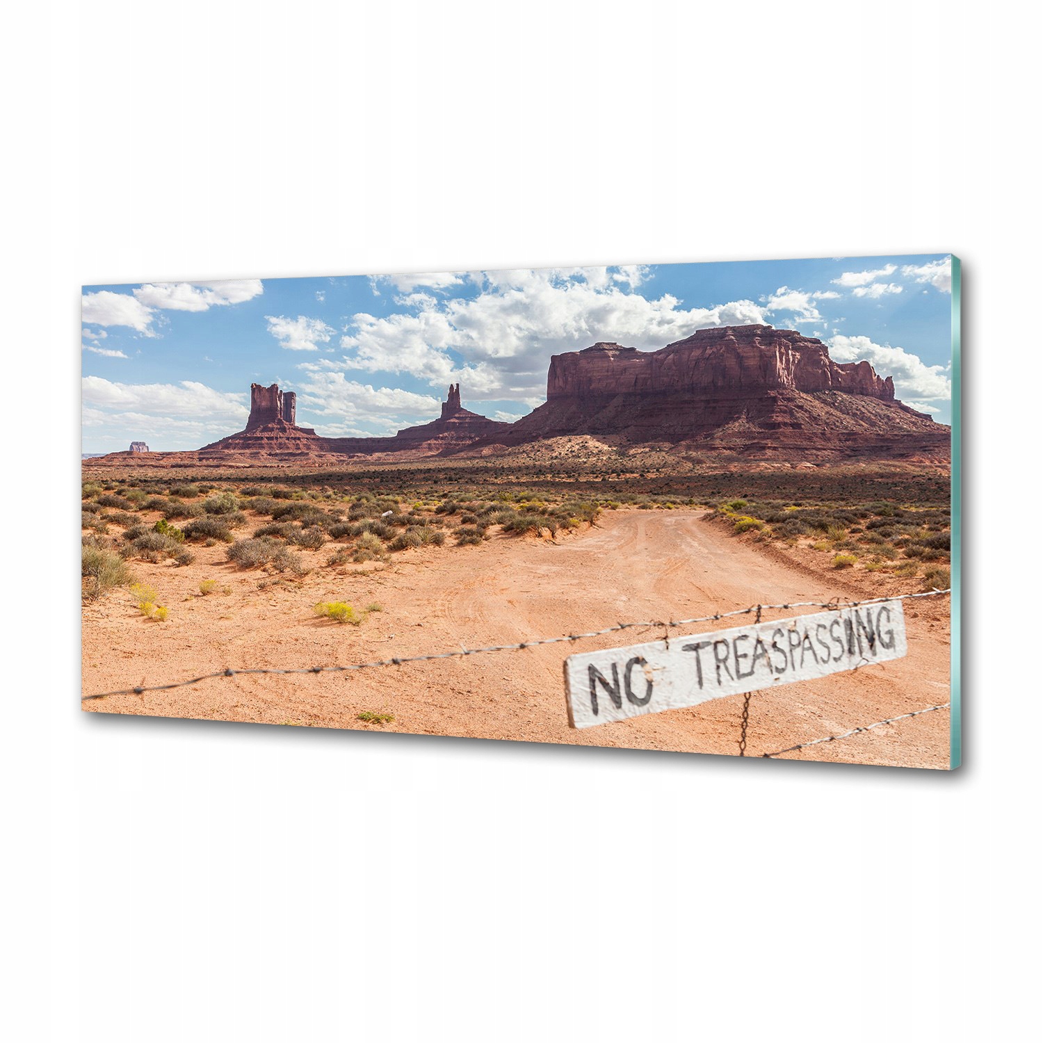 Dekoračný panel zo skla Arizona Usa 120 x 60 cm Lepidlo