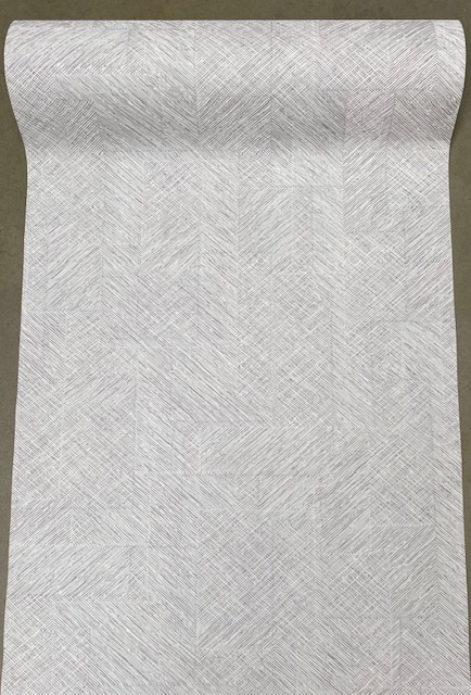 TAPETA 5-1501TŁOCZONY WZÓR GEOM Brokat SZARA Vinyl Szerokość produktu 53 cm