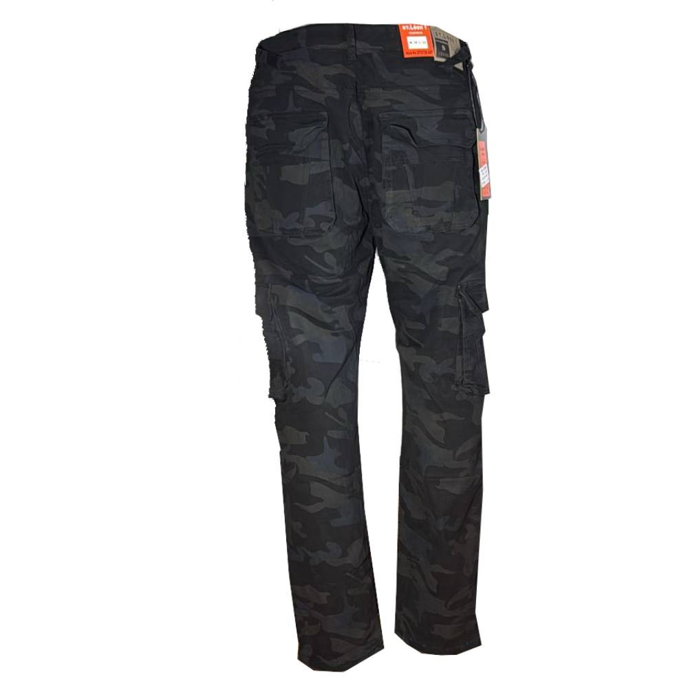 St. Leon´f kalhoty pánské DT2 kapsáče nadměrná velikost maskáče 44 maskáče