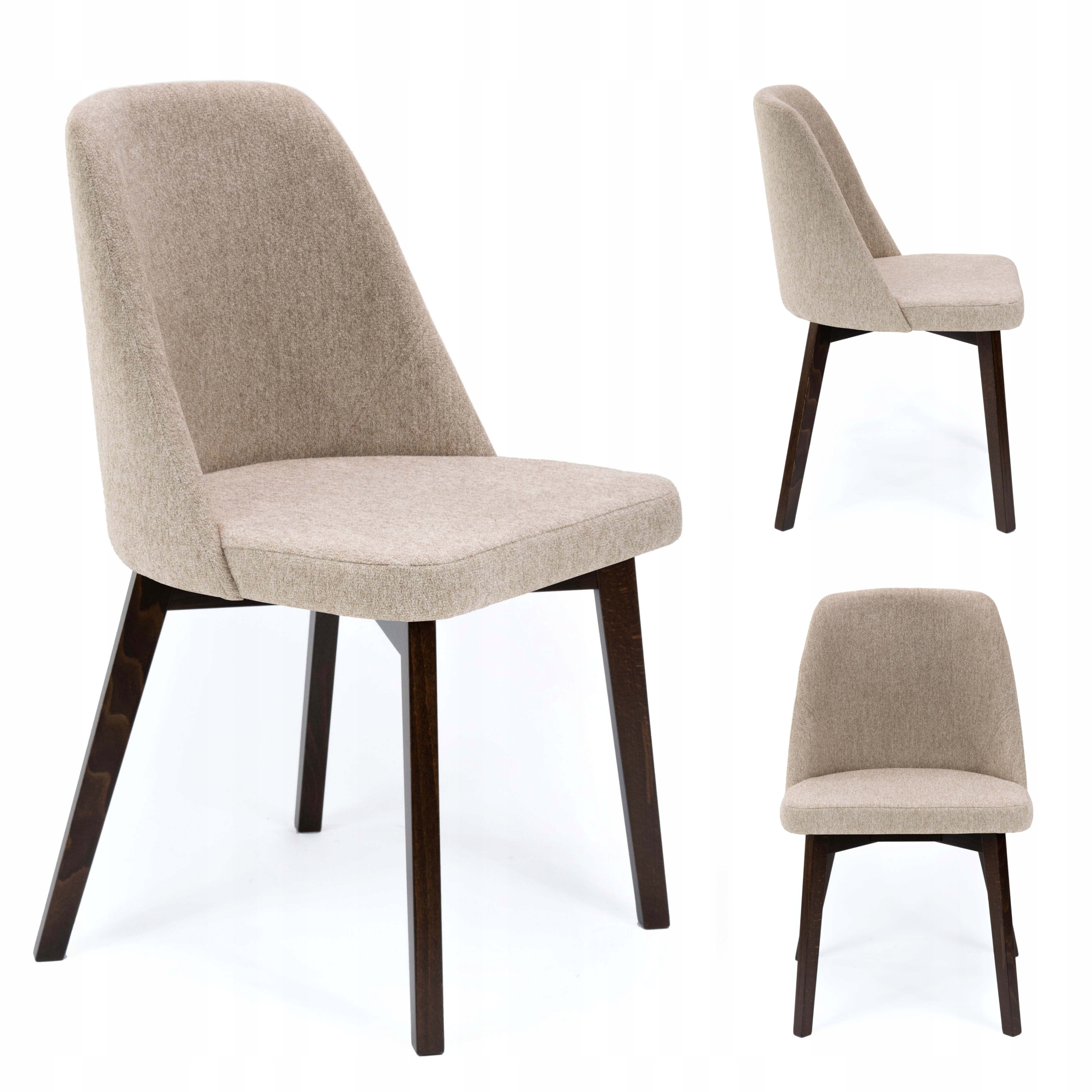 Moderní židle do obývacího pokoje Kancelář Jídelna Výjimečný design BELLUNO1 ořech