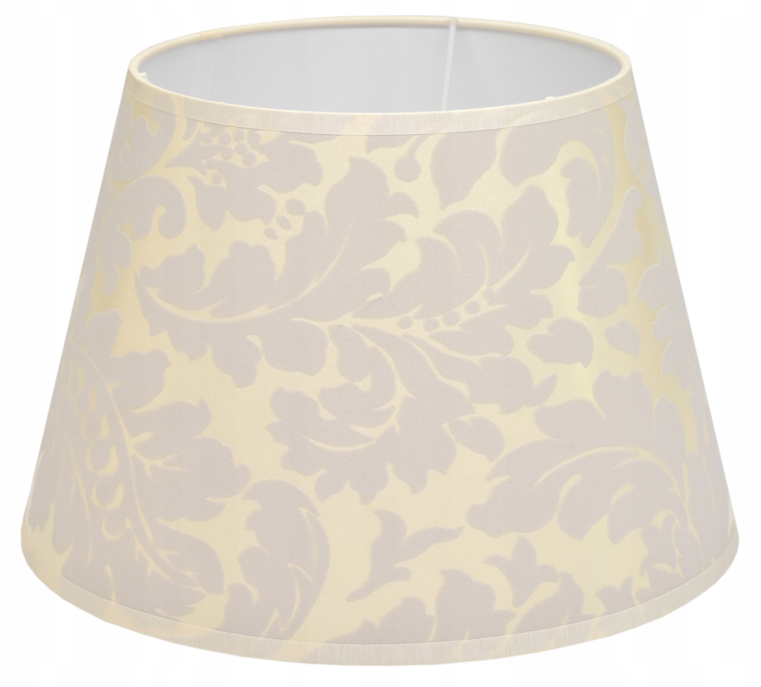 Stínidlo Glamour E27 pro podlahovou lampu 20/30 h20 Béžové Listy Vicari