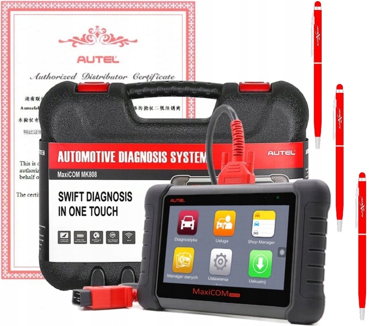 AUTEL MaxiCHECK MX808TS BLUETOOTH J.POLSKI Producent części Inny