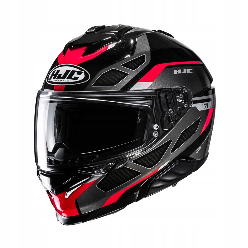 Motocyklová Prilba Hjc I71 Zest Black Red XL