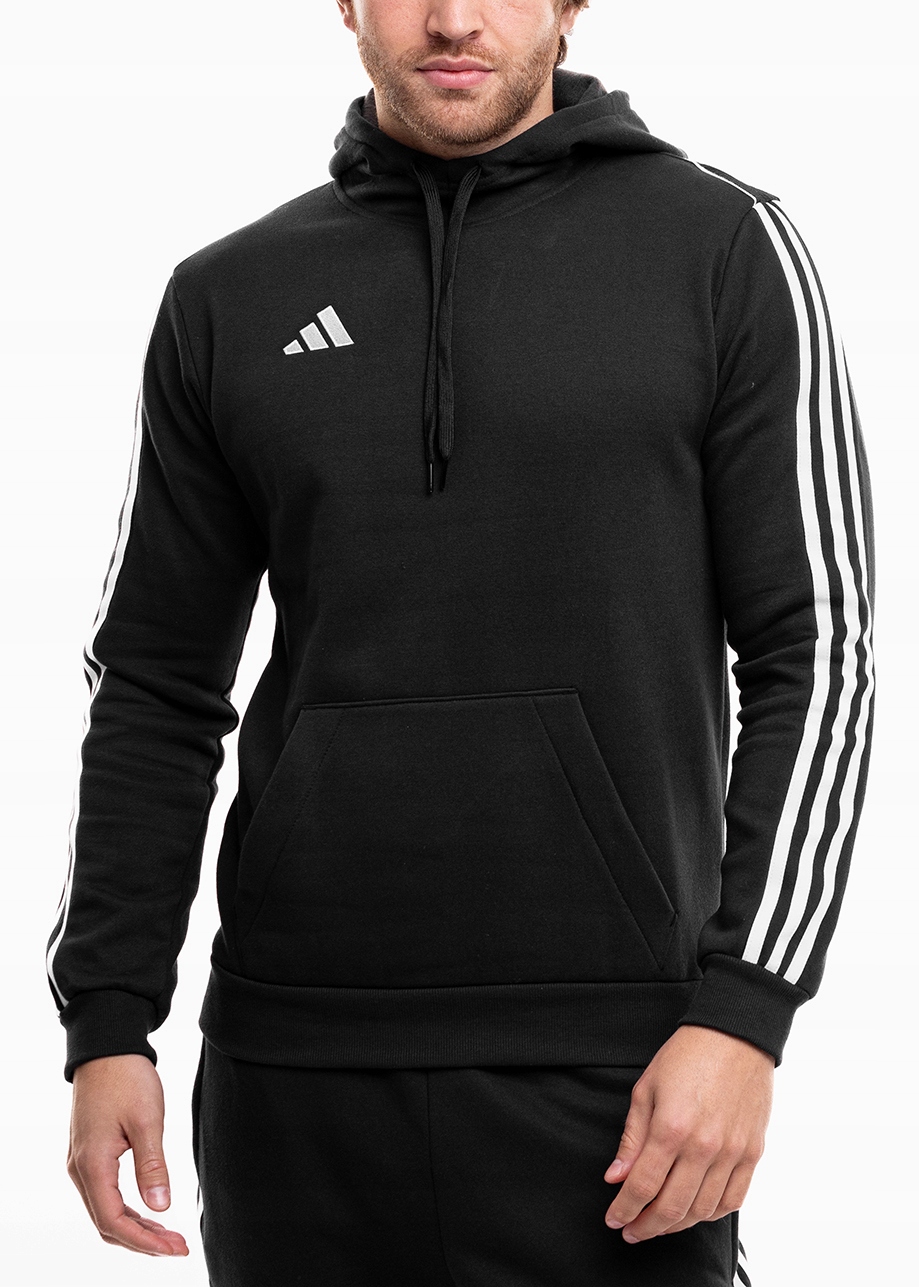Pánská Mikina adidas Tiro 23 Kapucí Klokanka Bavlněná Hoodie Černá XL