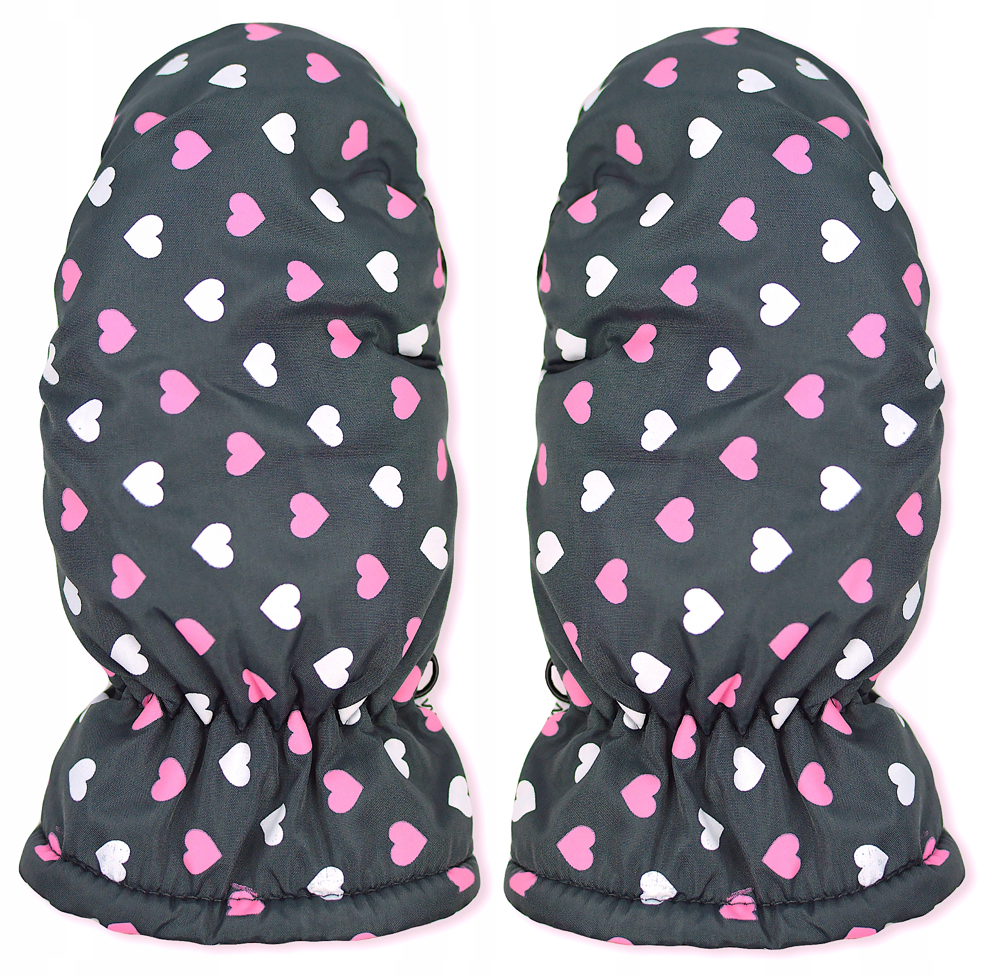 NOVITI RĘKAWICZKI NARCIARSKIE DZIECIĘCE ZIMOWE JEDNOPALCZASTE SERDUSZKA 16 Marka Noviti