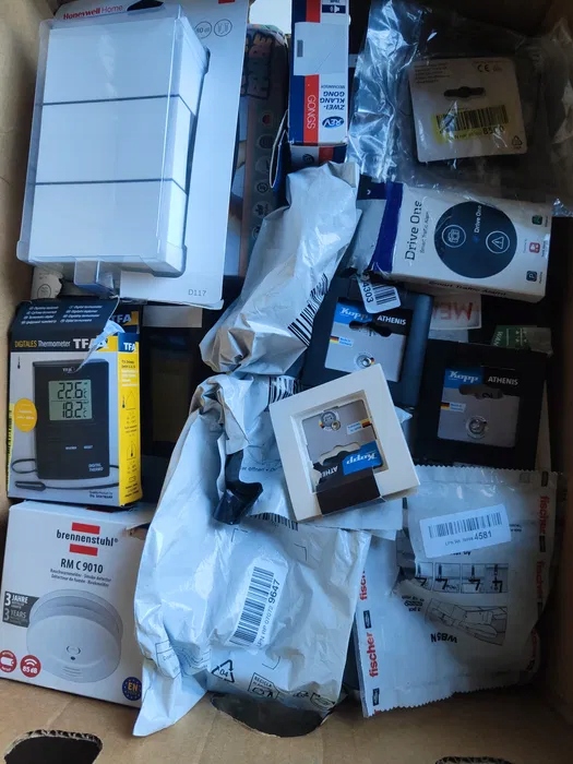 Box elektronika MIX A B zwroty Amazon